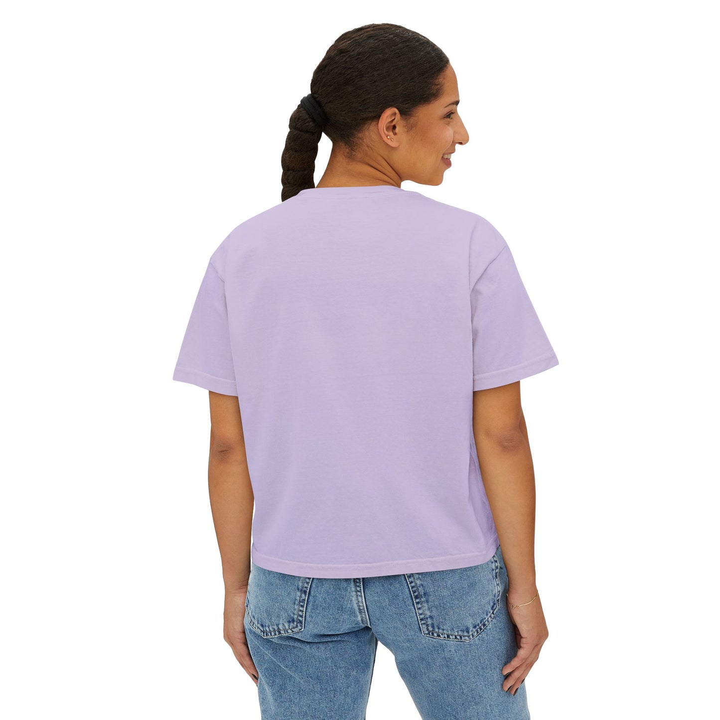Women's Boxy Tee - Together We Grow Weed Design