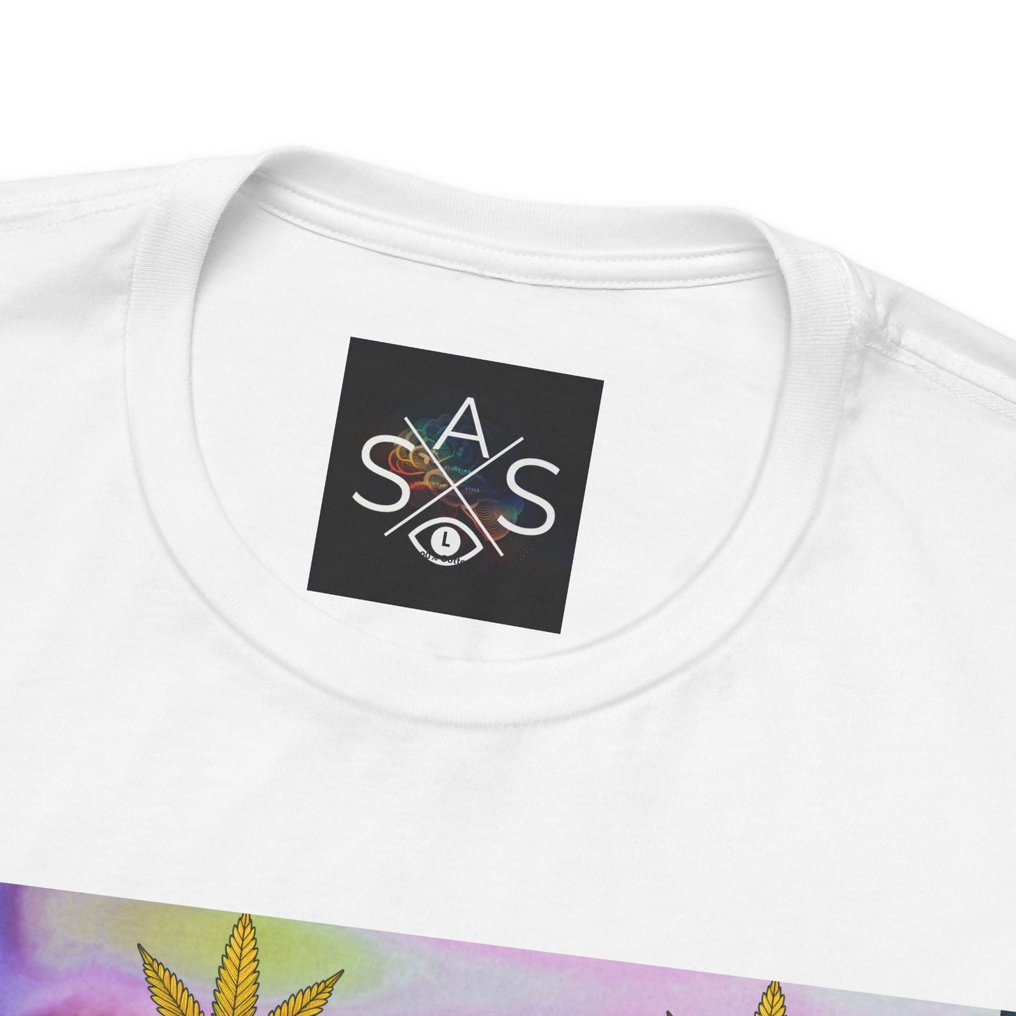Vibrant Leaf Graphic Tee - Unisex Jersey Short Sleeve T-Shirt