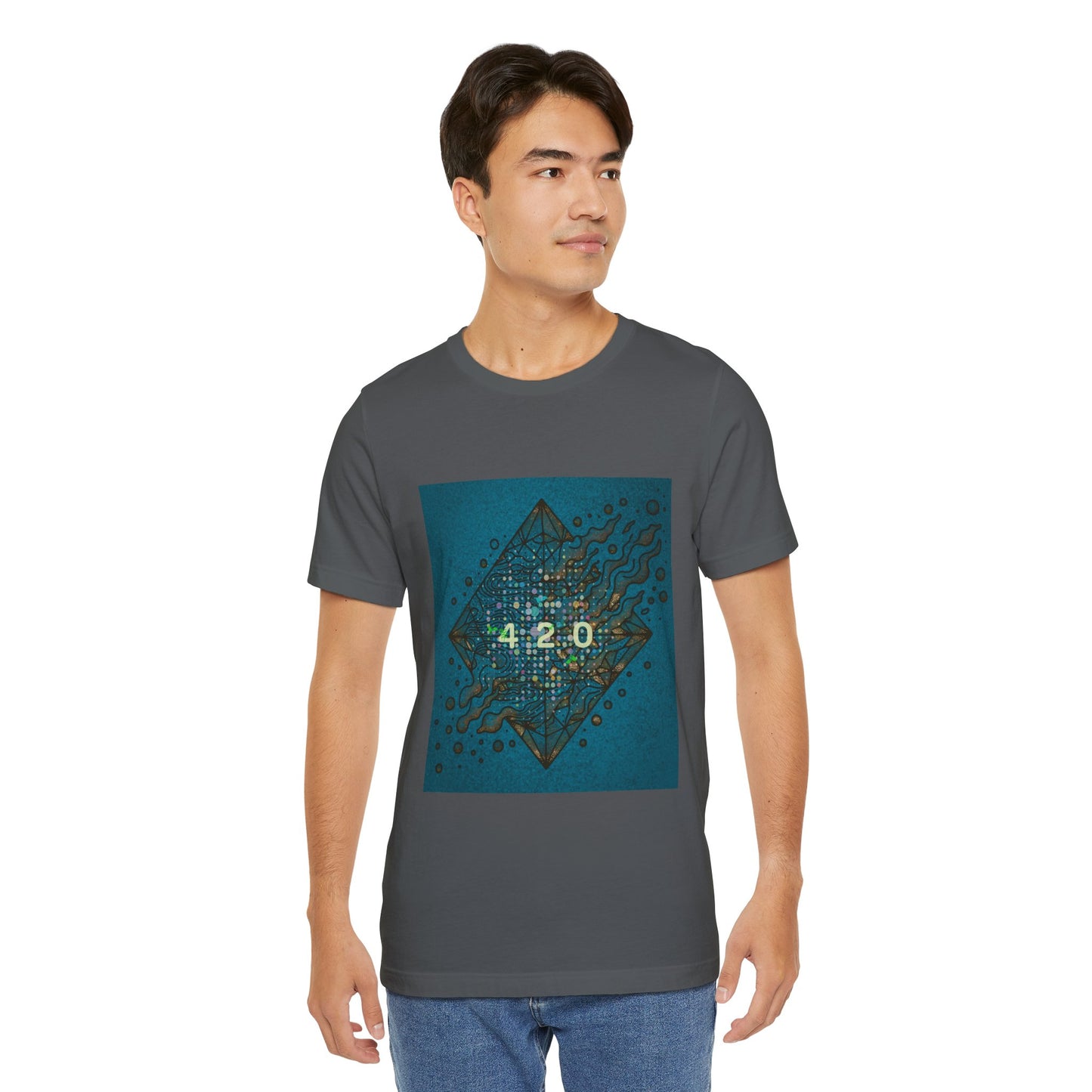 420 Graphic Unisex Jersey Tee - Casual Vibe for Celebrations