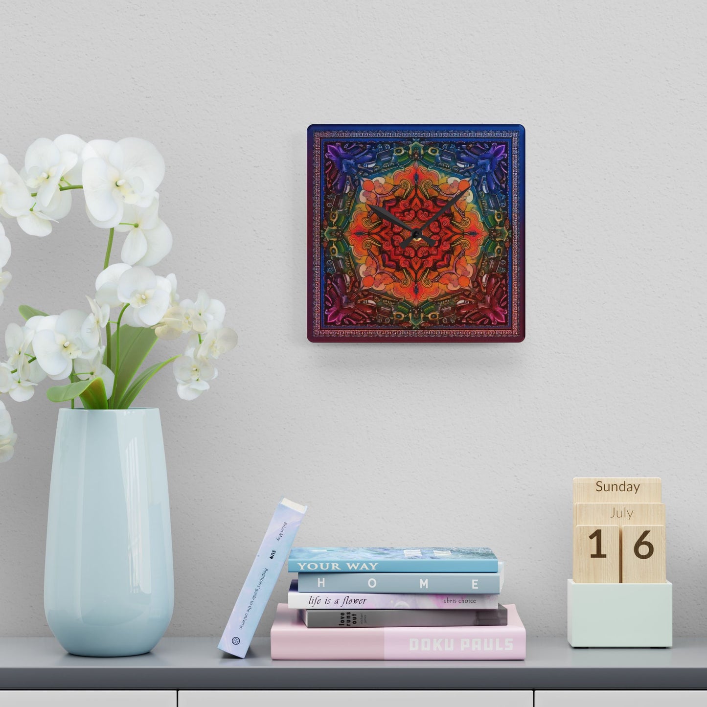 Ani Acrylic Wall Clock