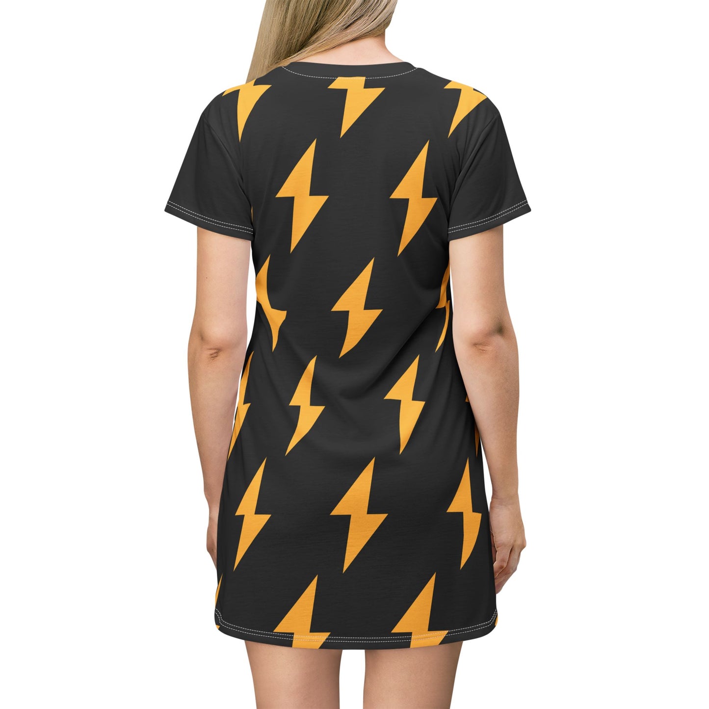 Fun and Playful T-Shirt Dress (AOP)