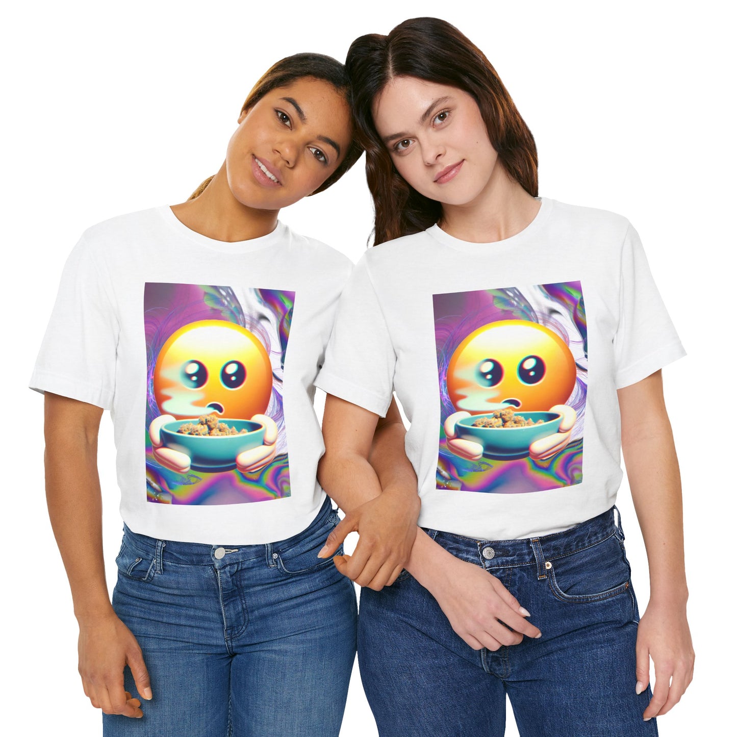 Vibrant Emoji Tee - Perfect for Casual Hangouts and Celebrations
