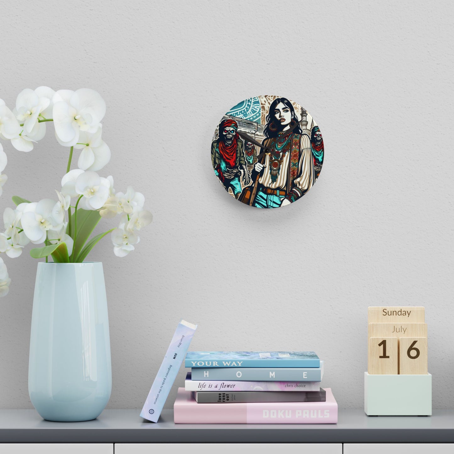 Amongst Us Acrylic Wall Clock
