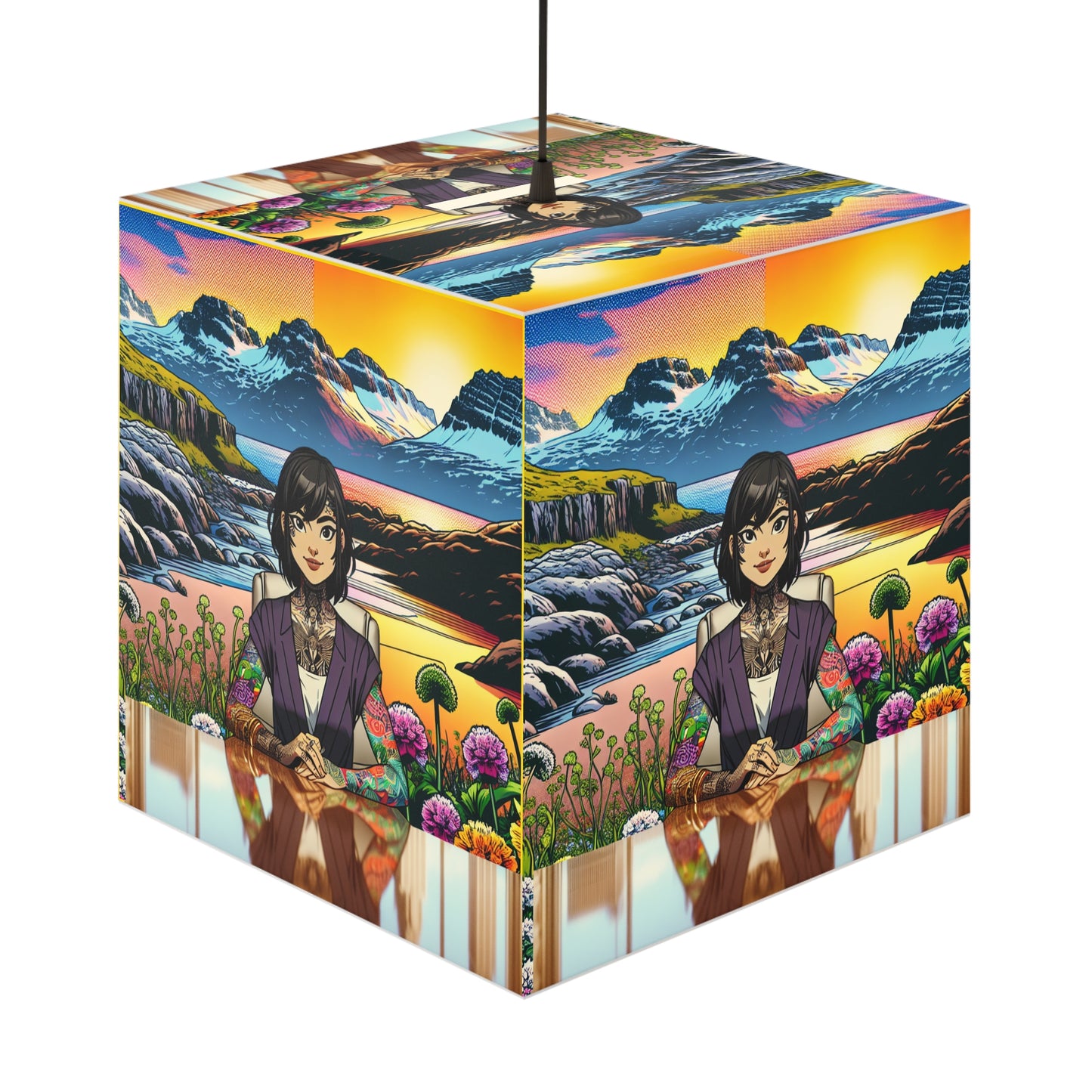 Is It You ? Light Cube Lamp
