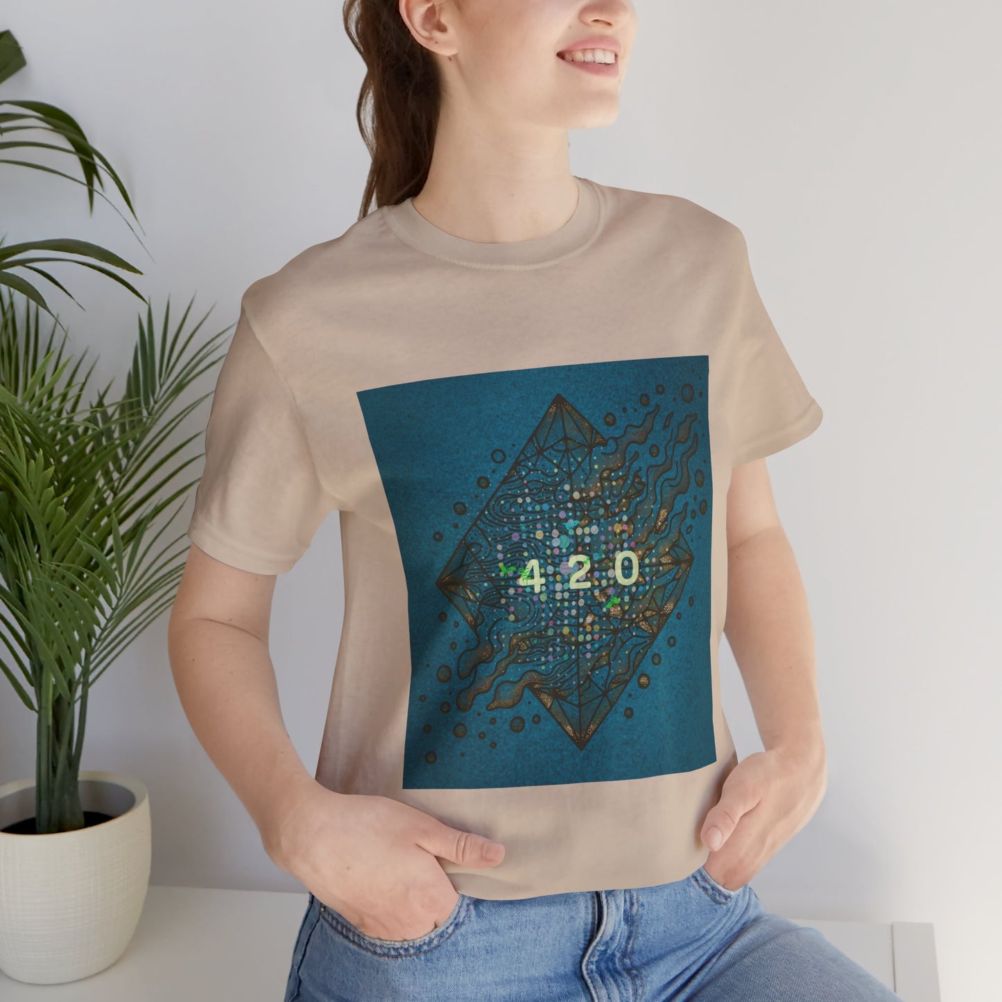420 Graphic Unisex Jersey Tee - Casual Vibe for Celebrations