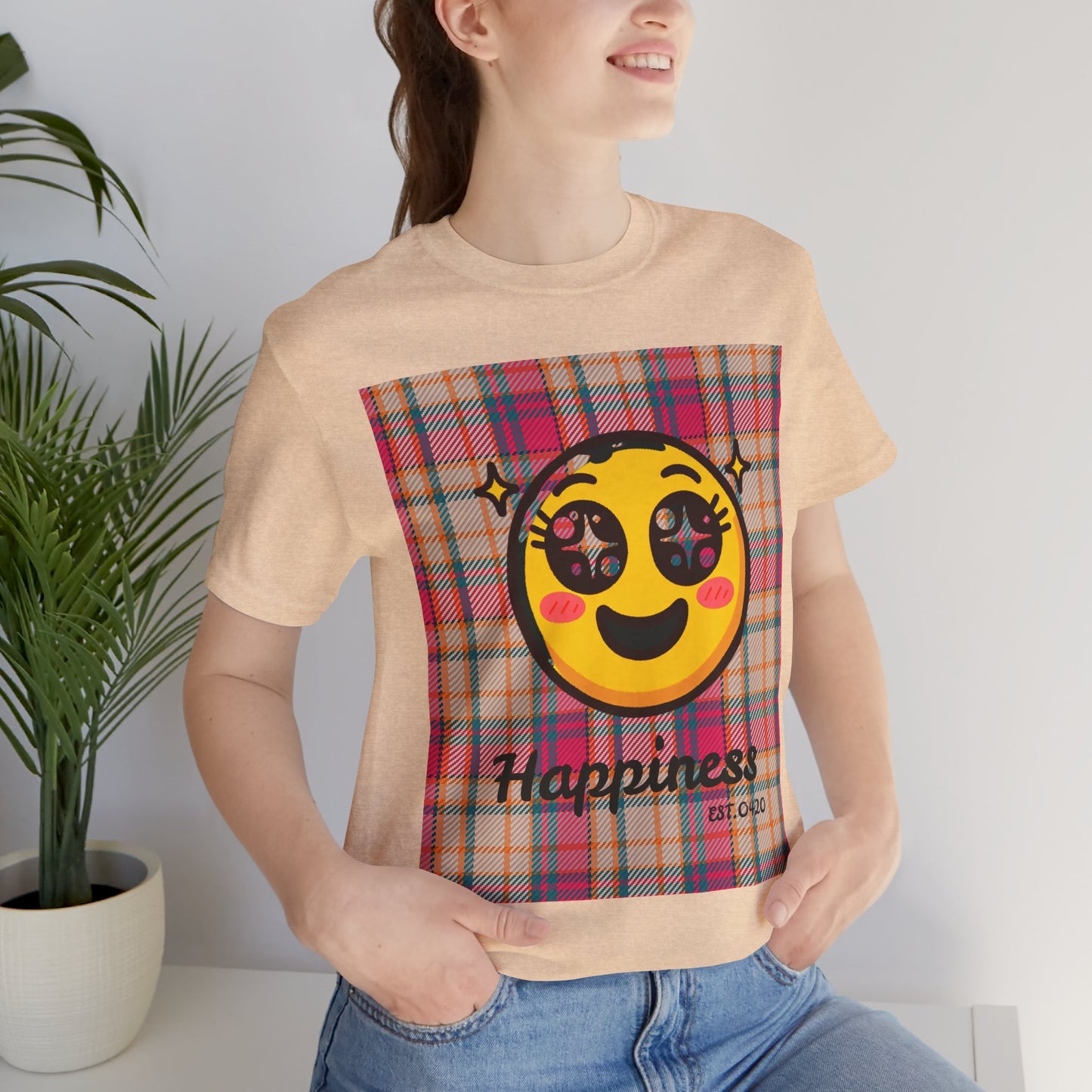 Happiness Emoji Unisex Tee
