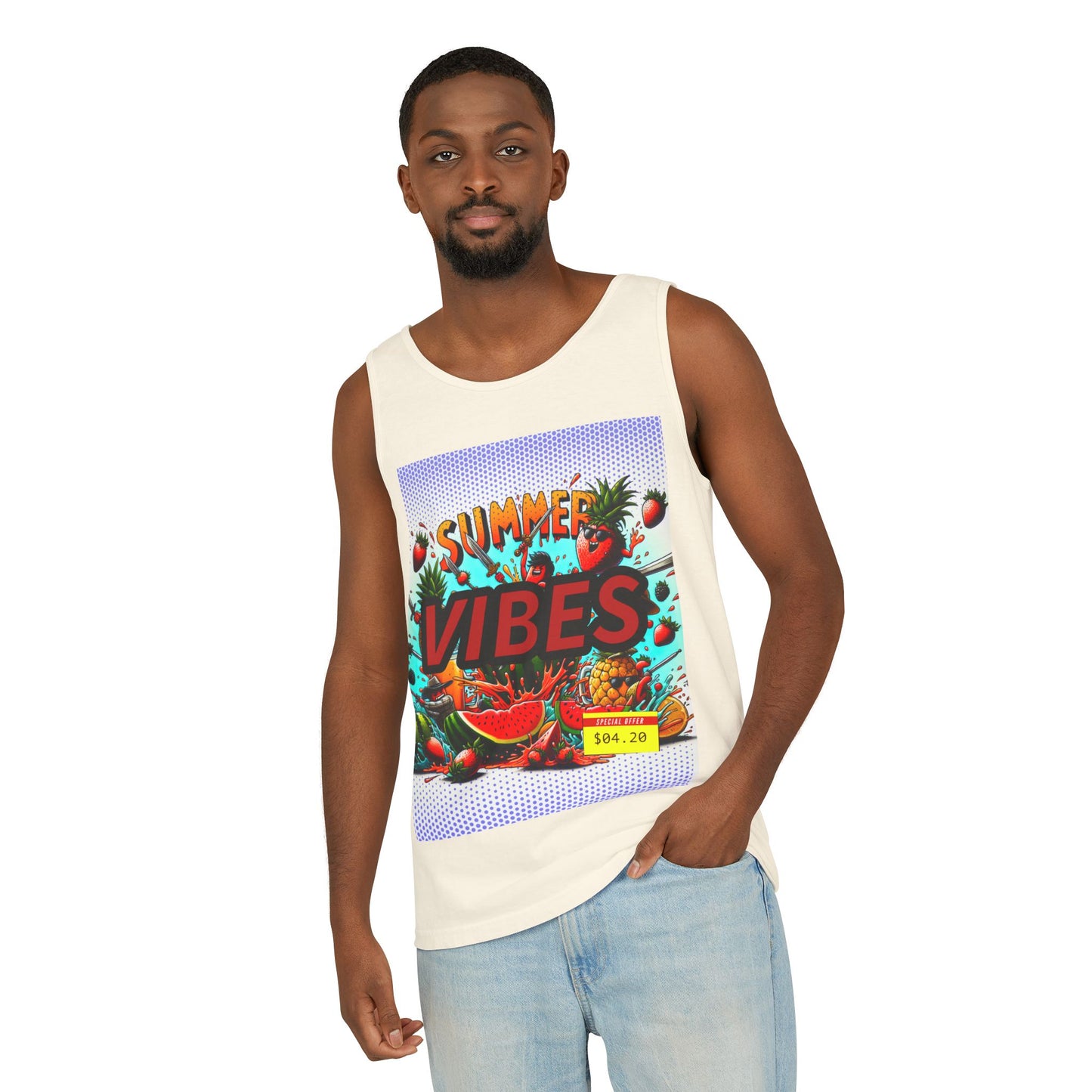 Summer Vibes Unisex Tank Top - Perfect for Beach Days & Festivals