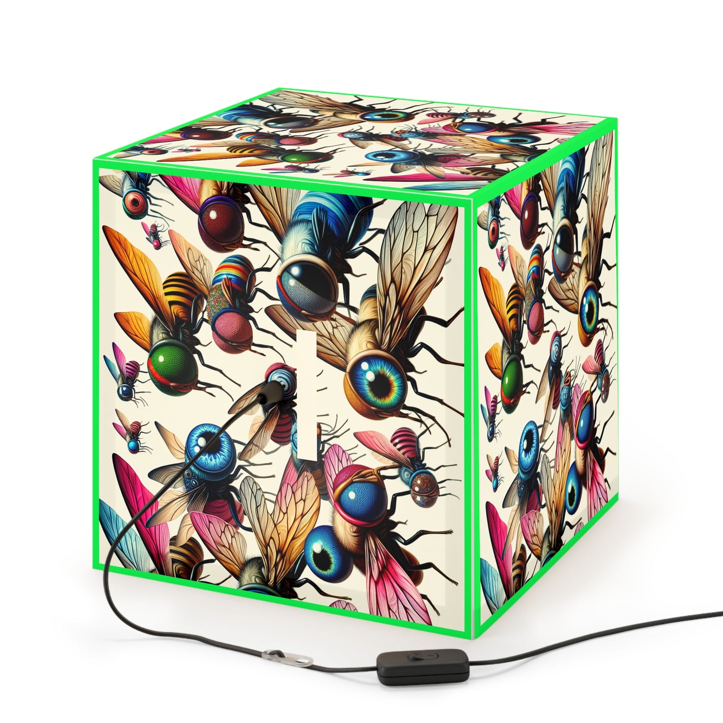 The Bugz Light Cube Lamp