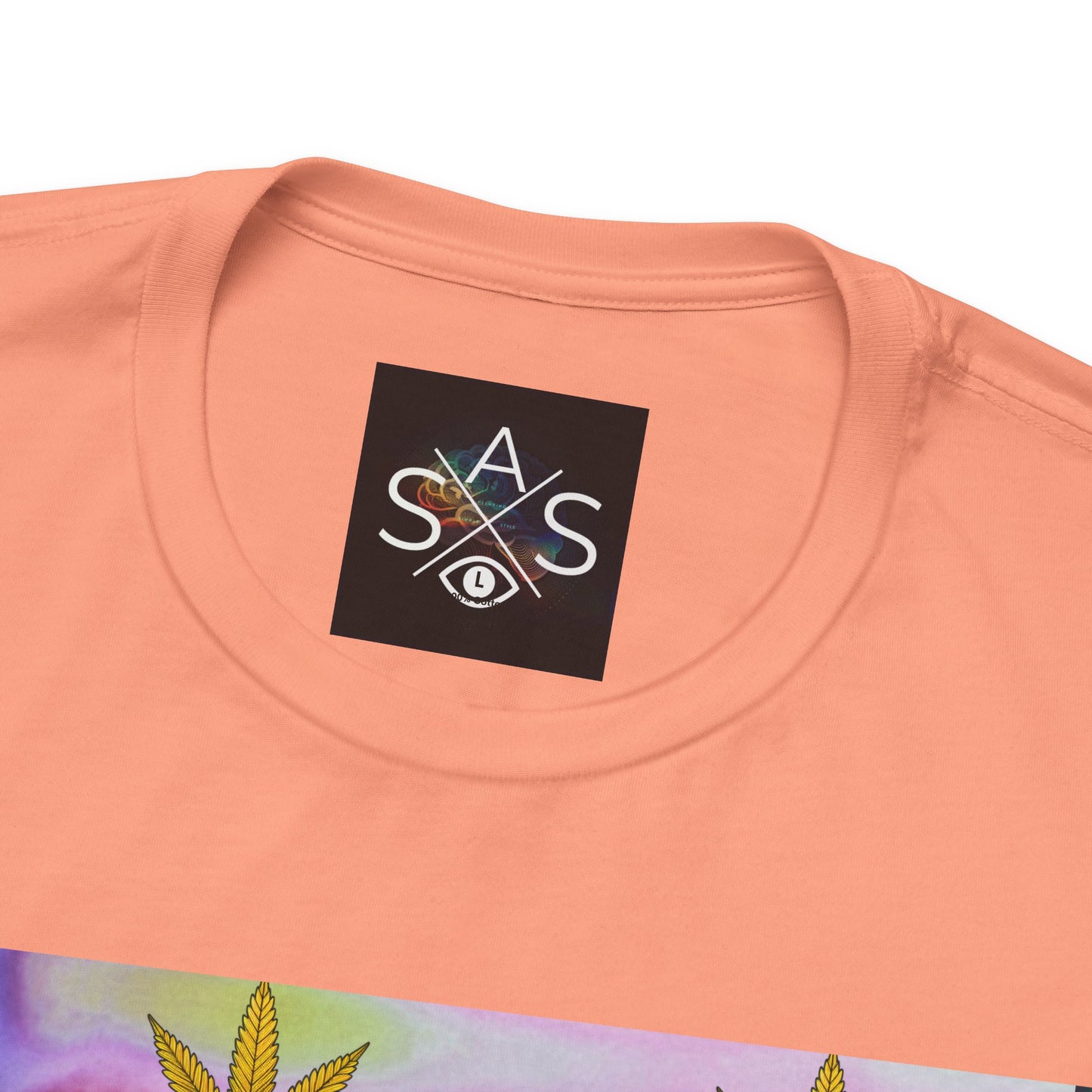 Vibrant Leaf Graphic Tee - Unisex Jersey Short Sleeve T-Shirt