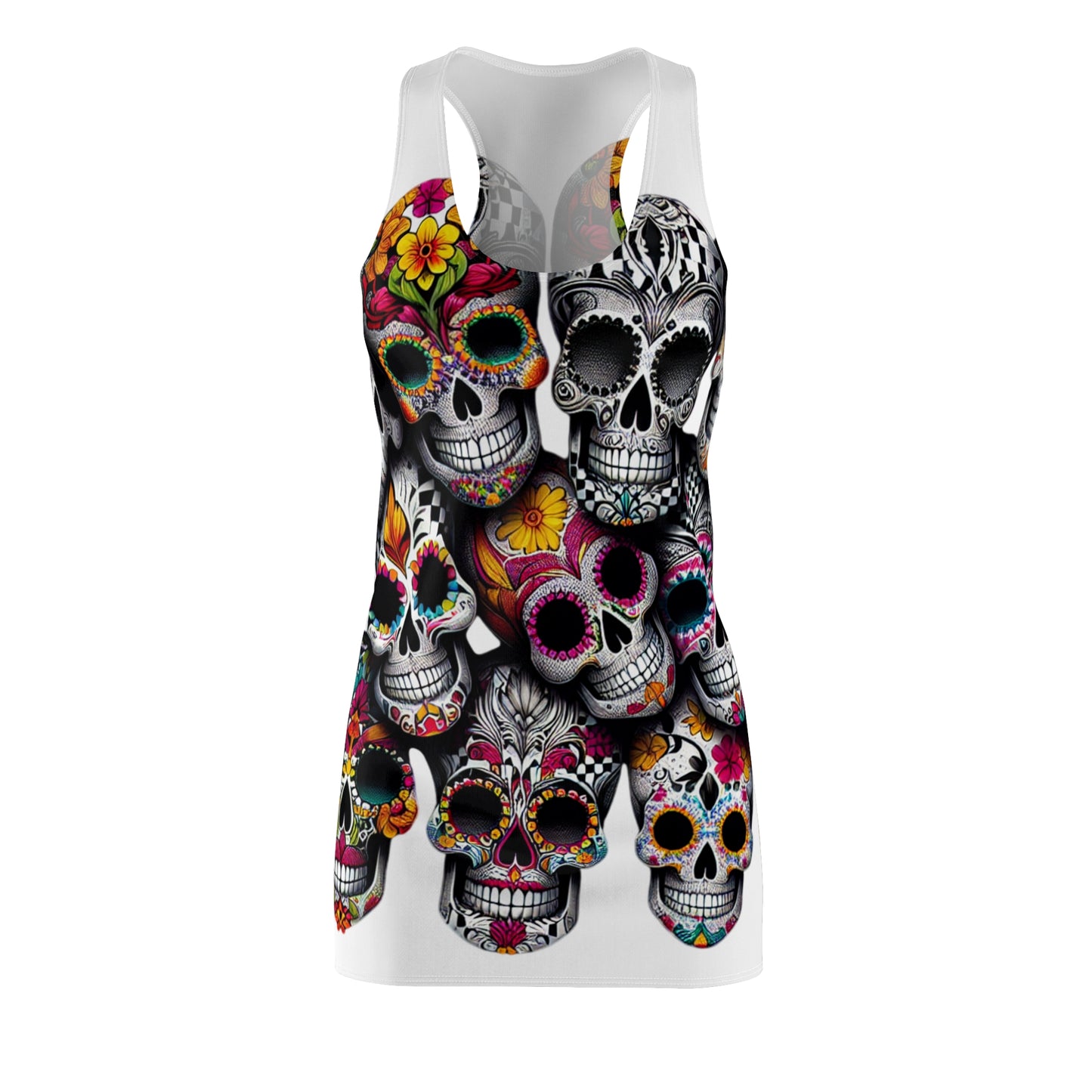 Women's Cut & Sew Racerback Dress (AOP)