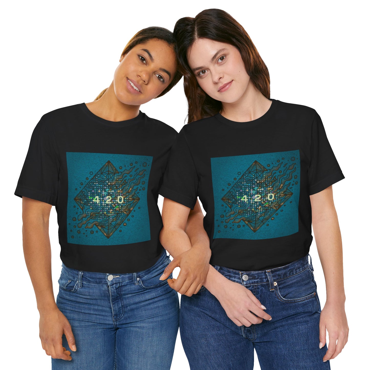 420 Graphic Unisex Jersey Tee - Casual Vibe for Celebrations