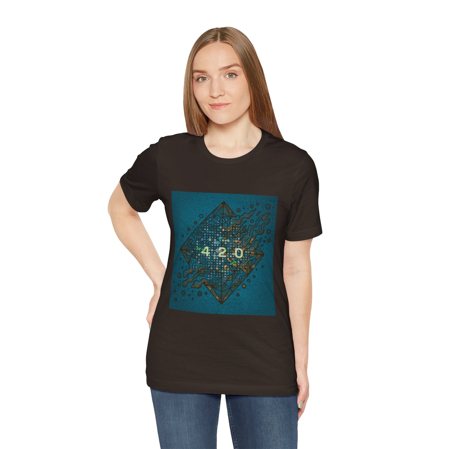 420 Graphic Unisex Jersey Tee - Casual Vibe for Celebrations