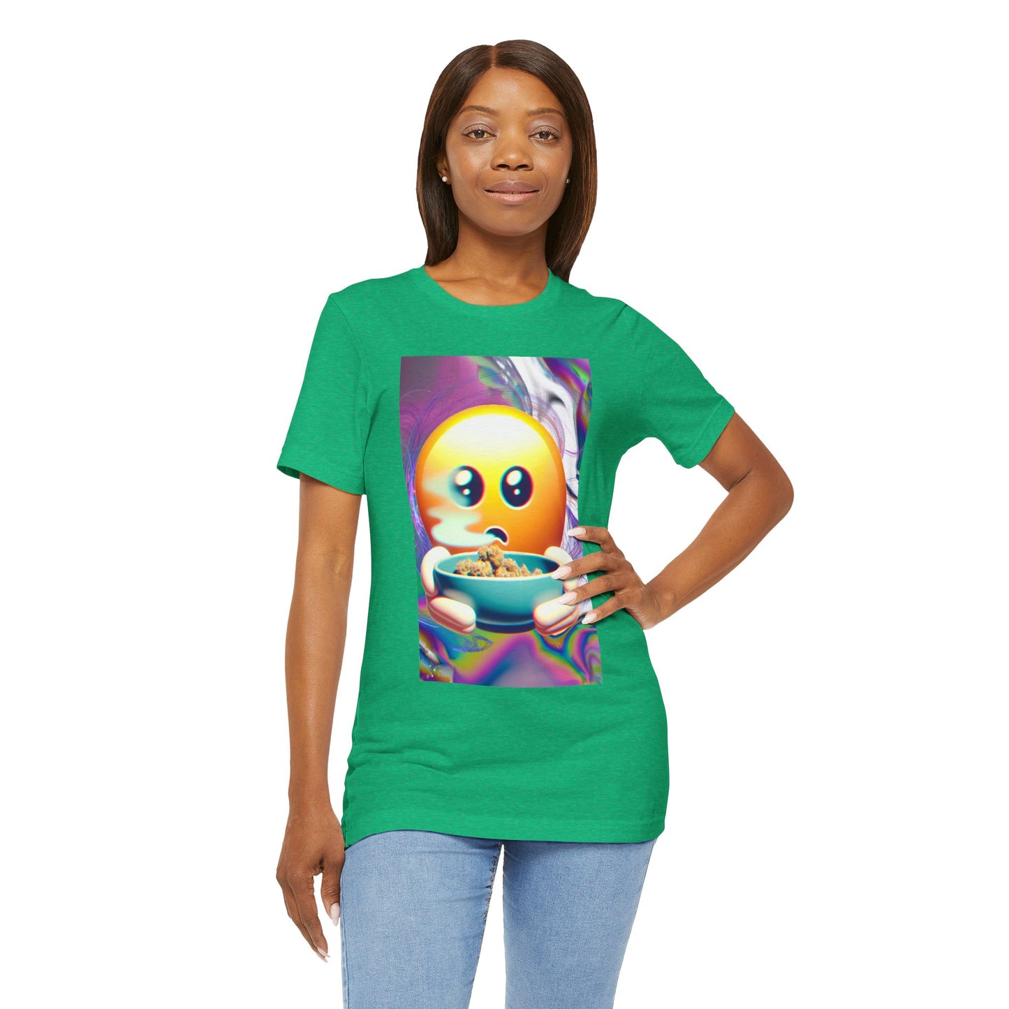 Vibrant Emoji Tee - Perfect for Casual Hangouts and Celebrations