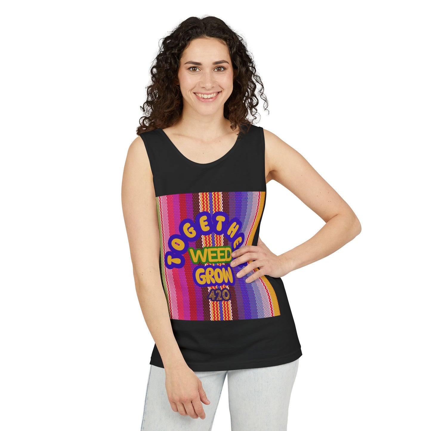 Together We Grow Unisex Tank Top - 420 Celebration Apparel
