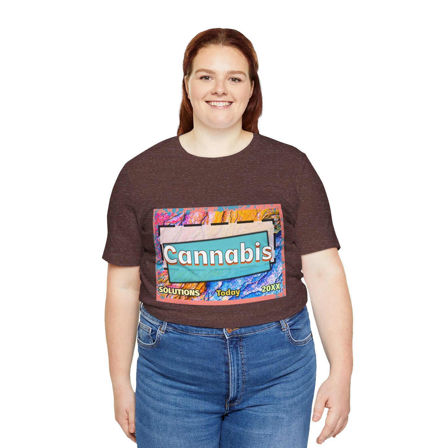 Trendy Cannabis Solutions Tee - Unisex Jersey Short Sleeve T-Shirt