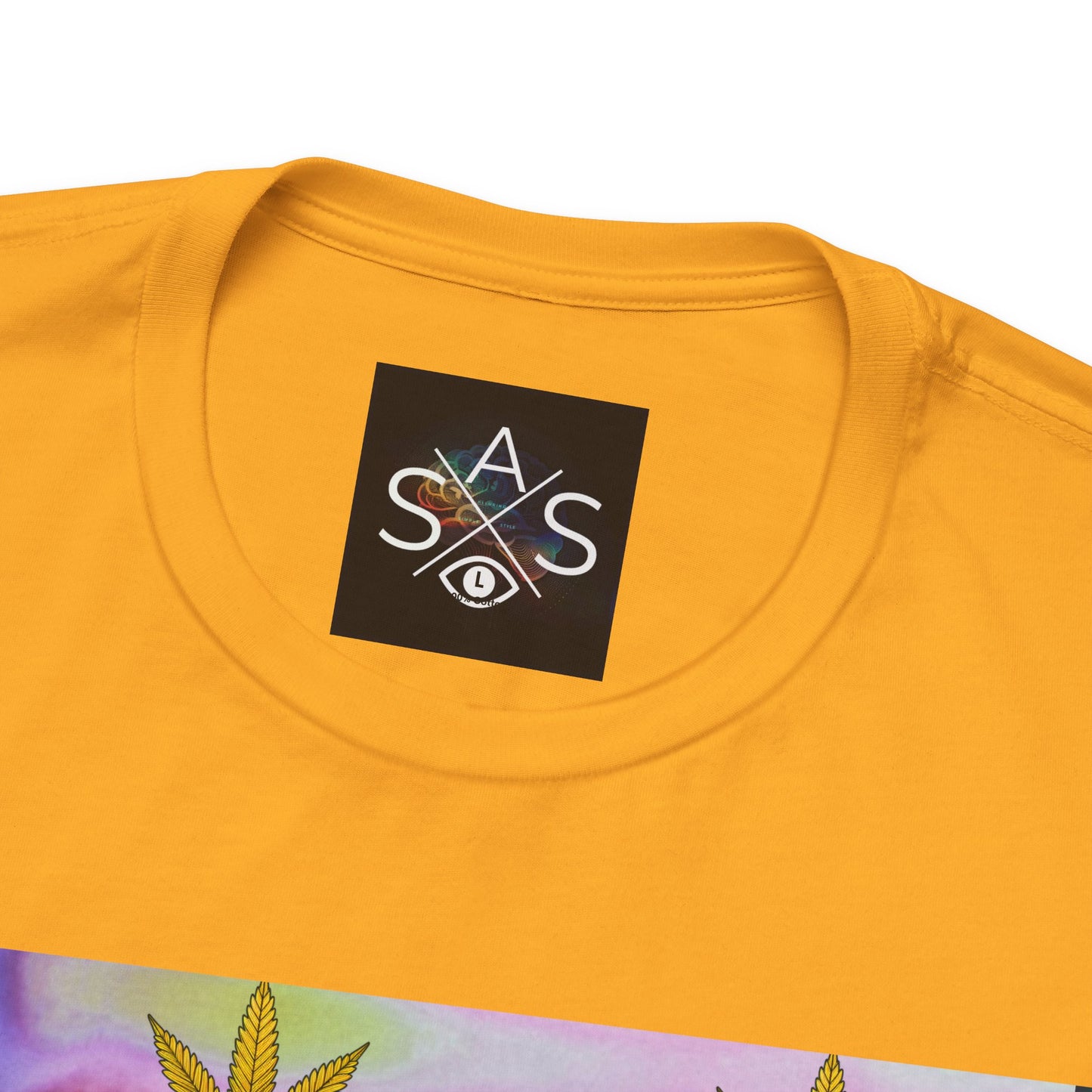 Vibrant Leaf Graphic Tee - Unisex Jersey Short Sleeve T-Shirt