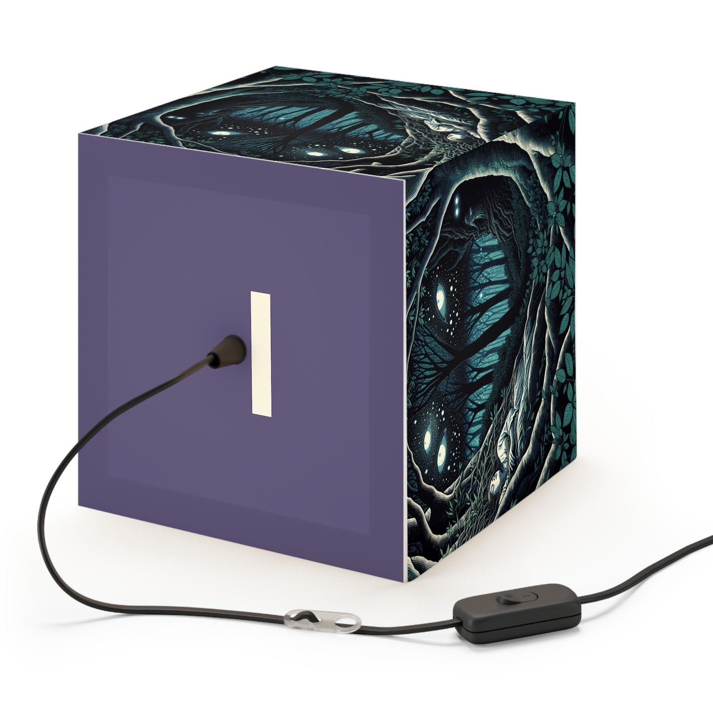 Nature Loves You Light Cube Lamp