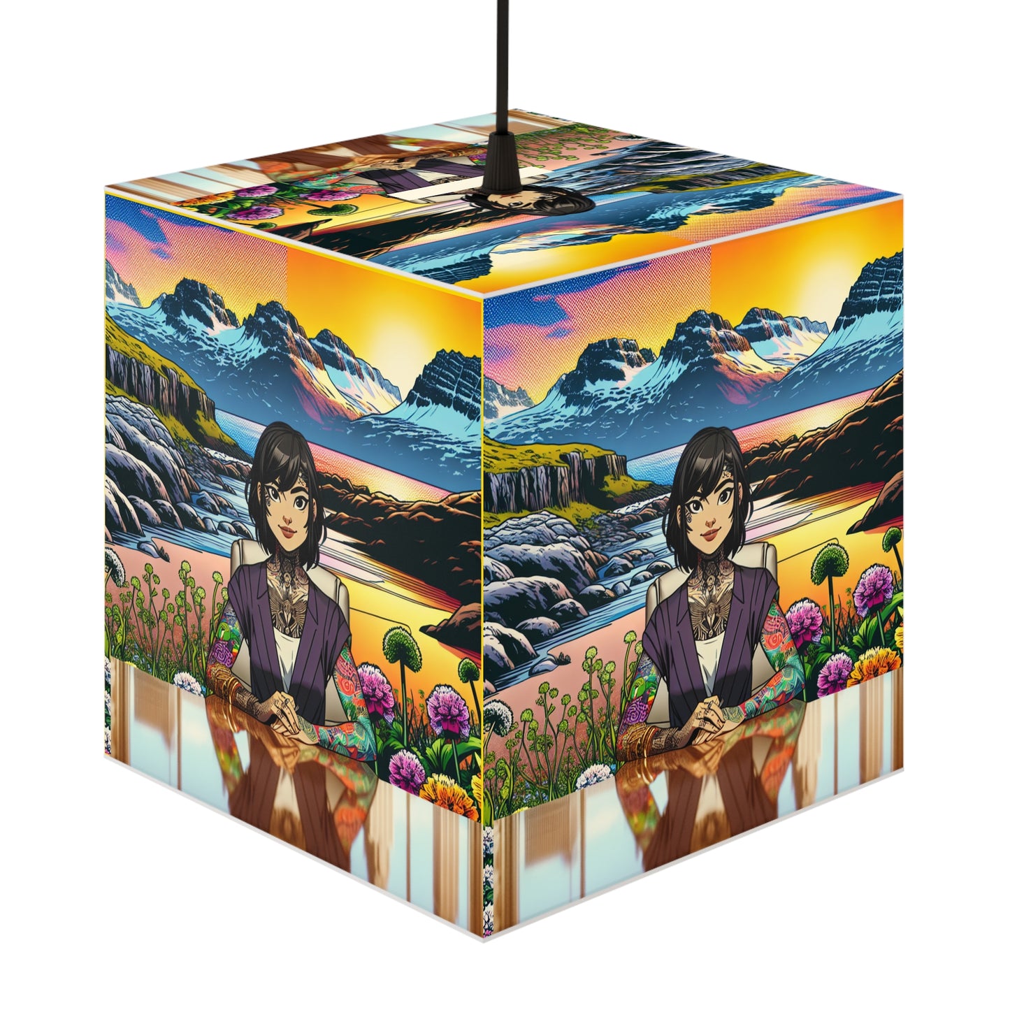 Is It You ? Light Cube Lamp