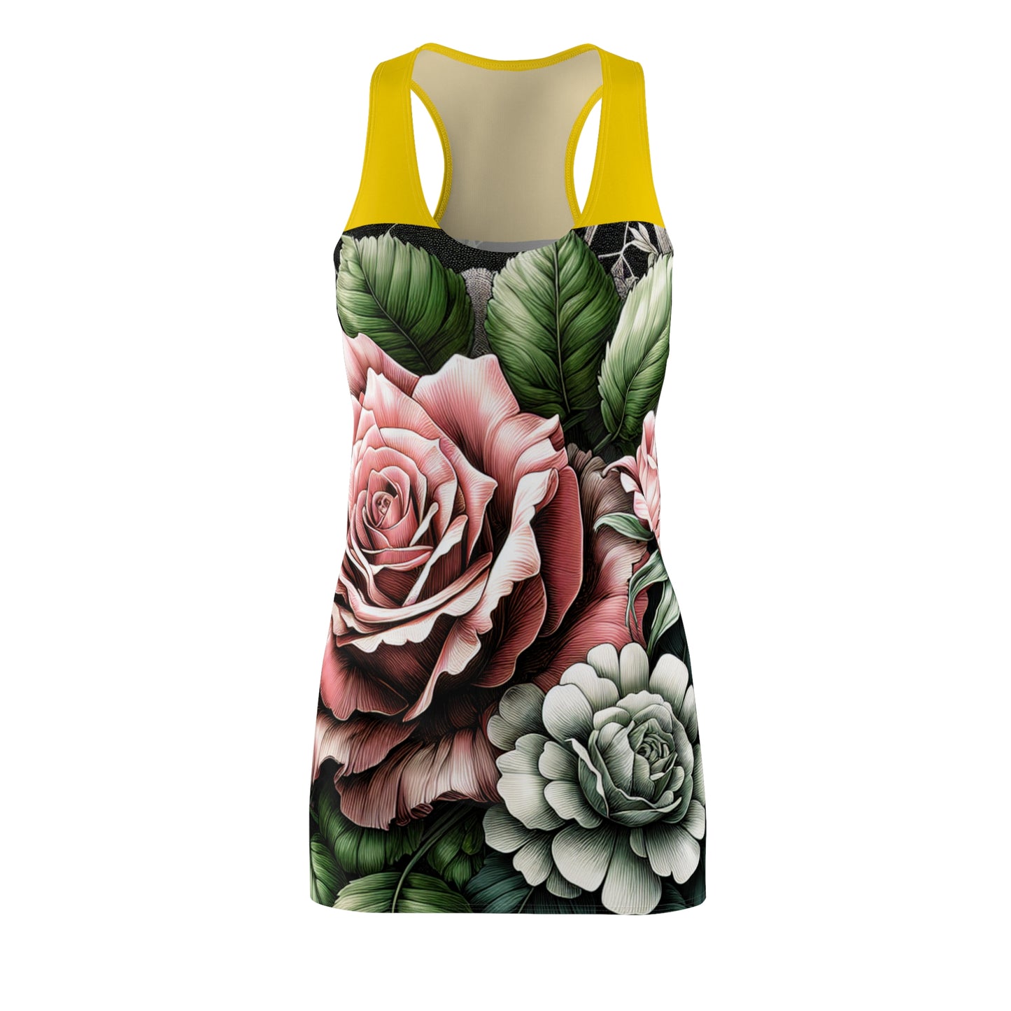 Women's Cut & Sew Racerback Dress (AOP)