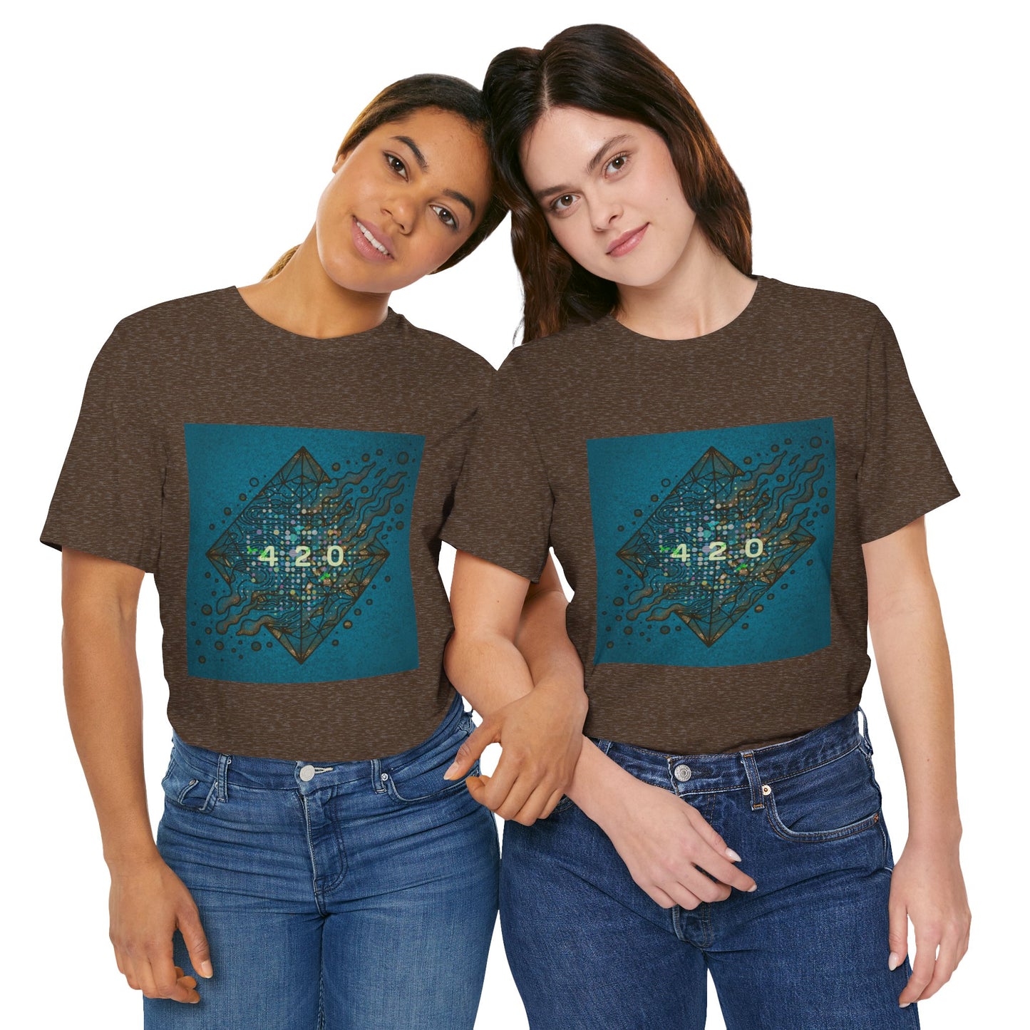 420 Graphic Unisex Jersey Tee - Casual Vibe for Celebrations