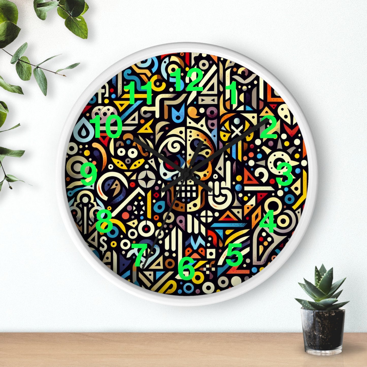 Rock Around Wall Clock