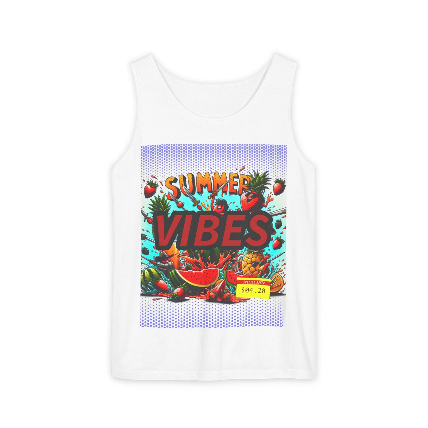 Summer Vibes Unisex Tank Top - Perfect for Beach Days & Festivals
