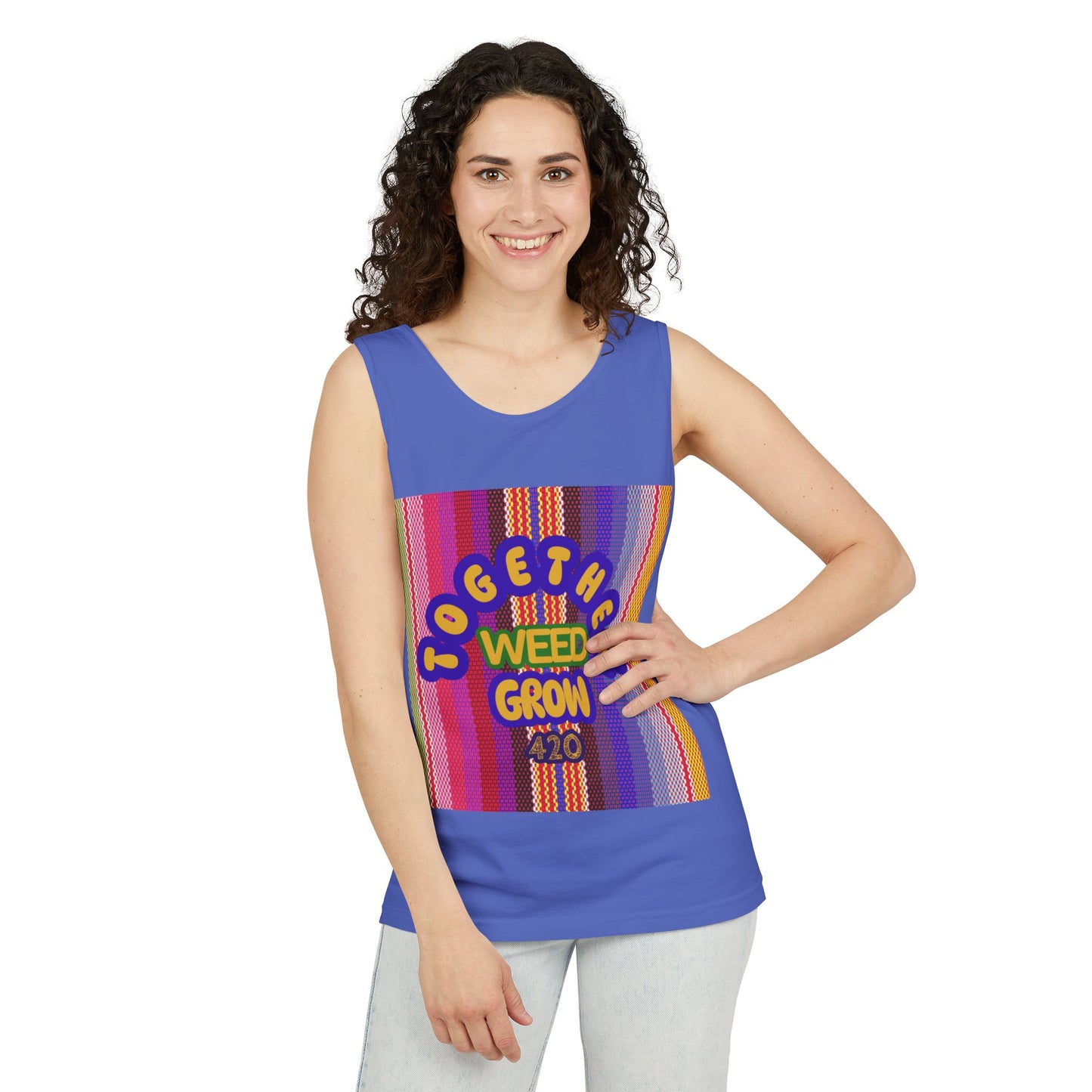Together We Grow Unisex Tank Top - 420 Celebration Apparel