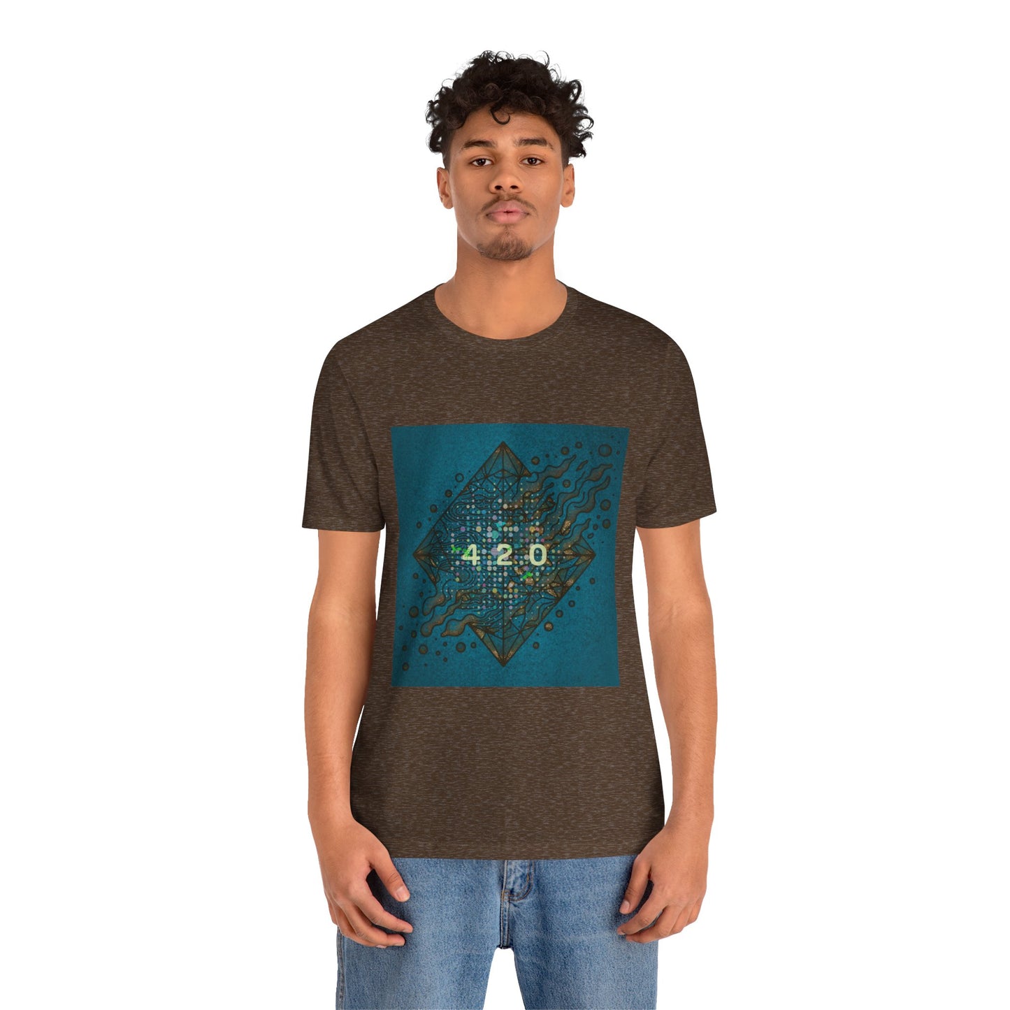 420 Graphic Unisex Jersey Tee - Casual Vibe for Celebrations
