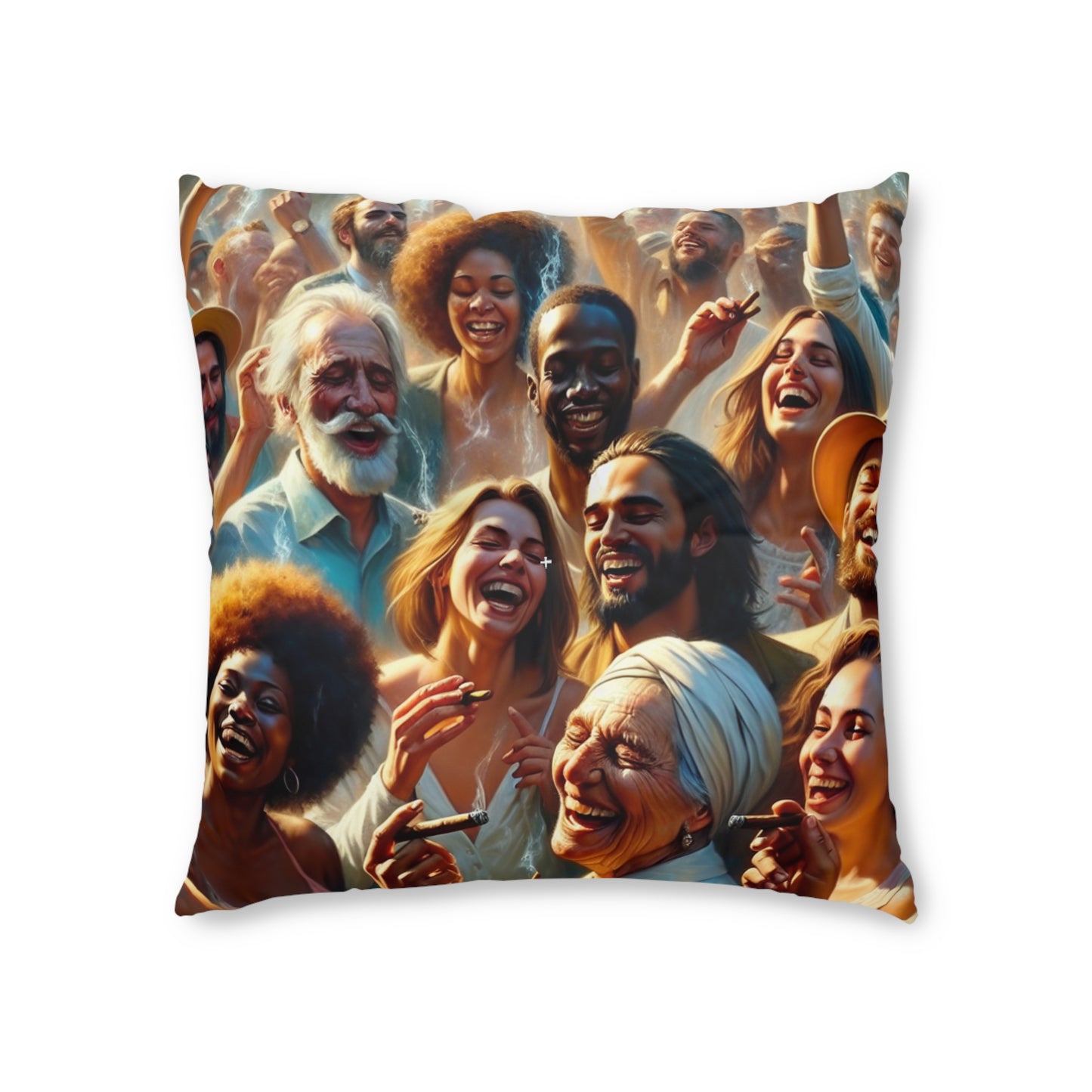 Tufted Floor Pillow, Square