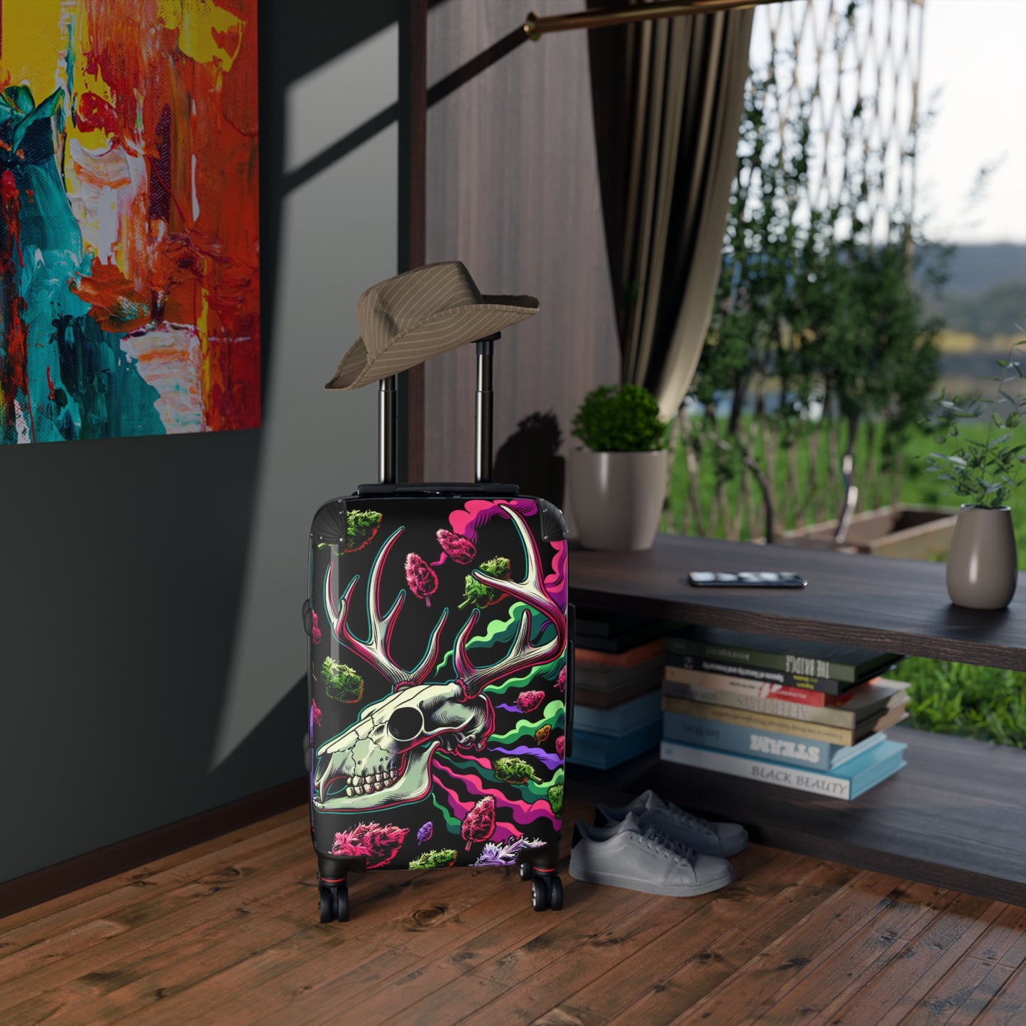 Burn Around the World Suitcase