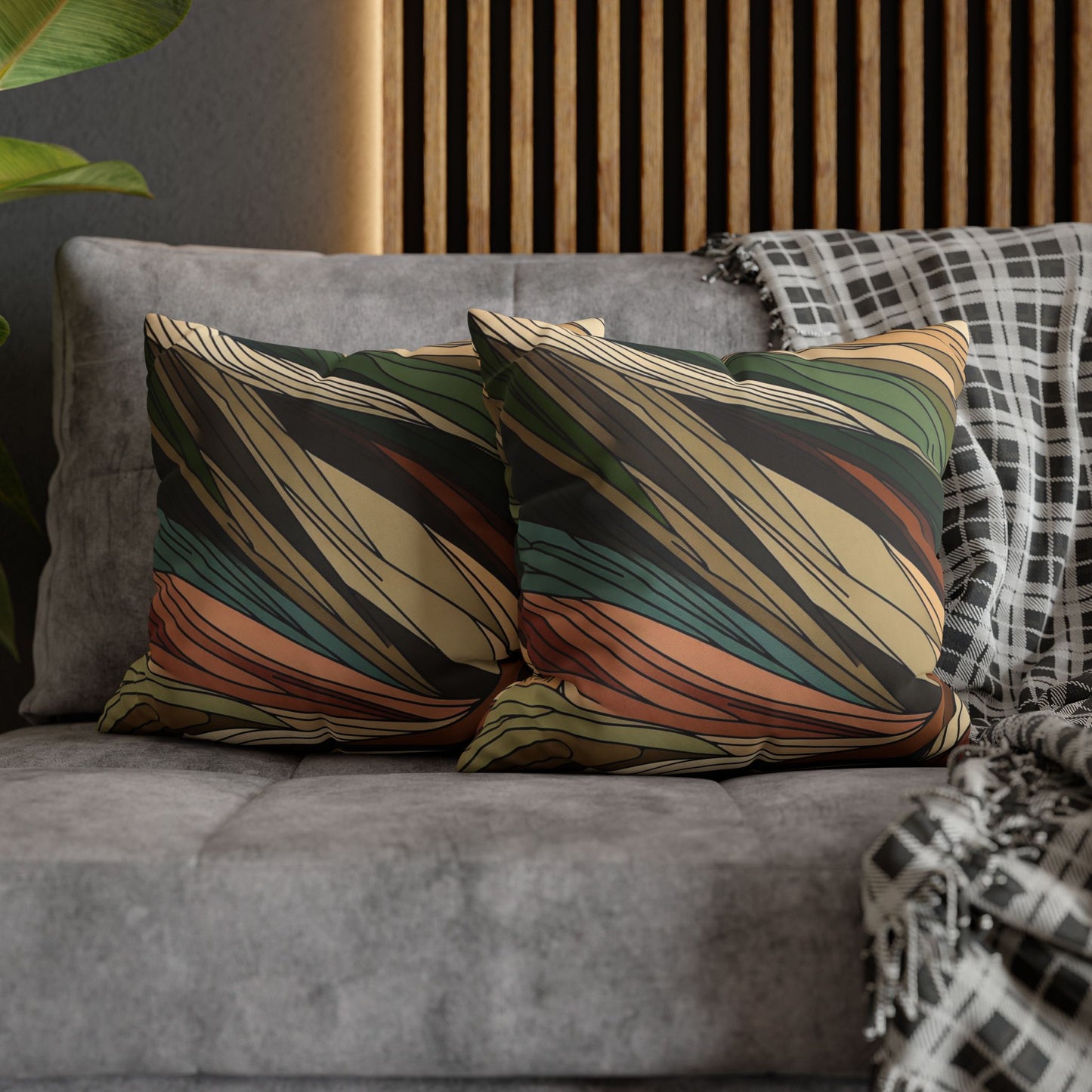 Square Poly Canvas Pillowcase