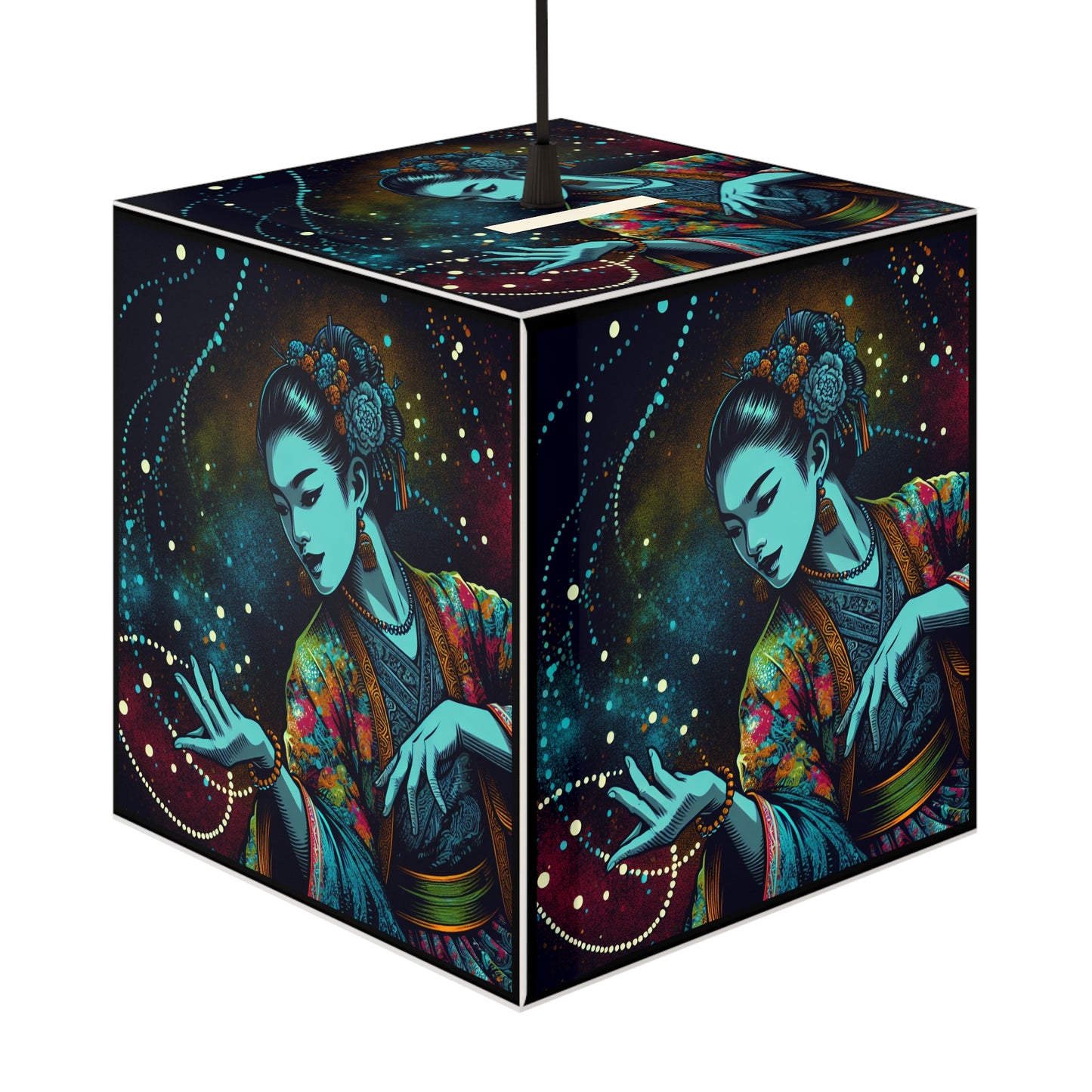 Light Her World Cube Lamp
