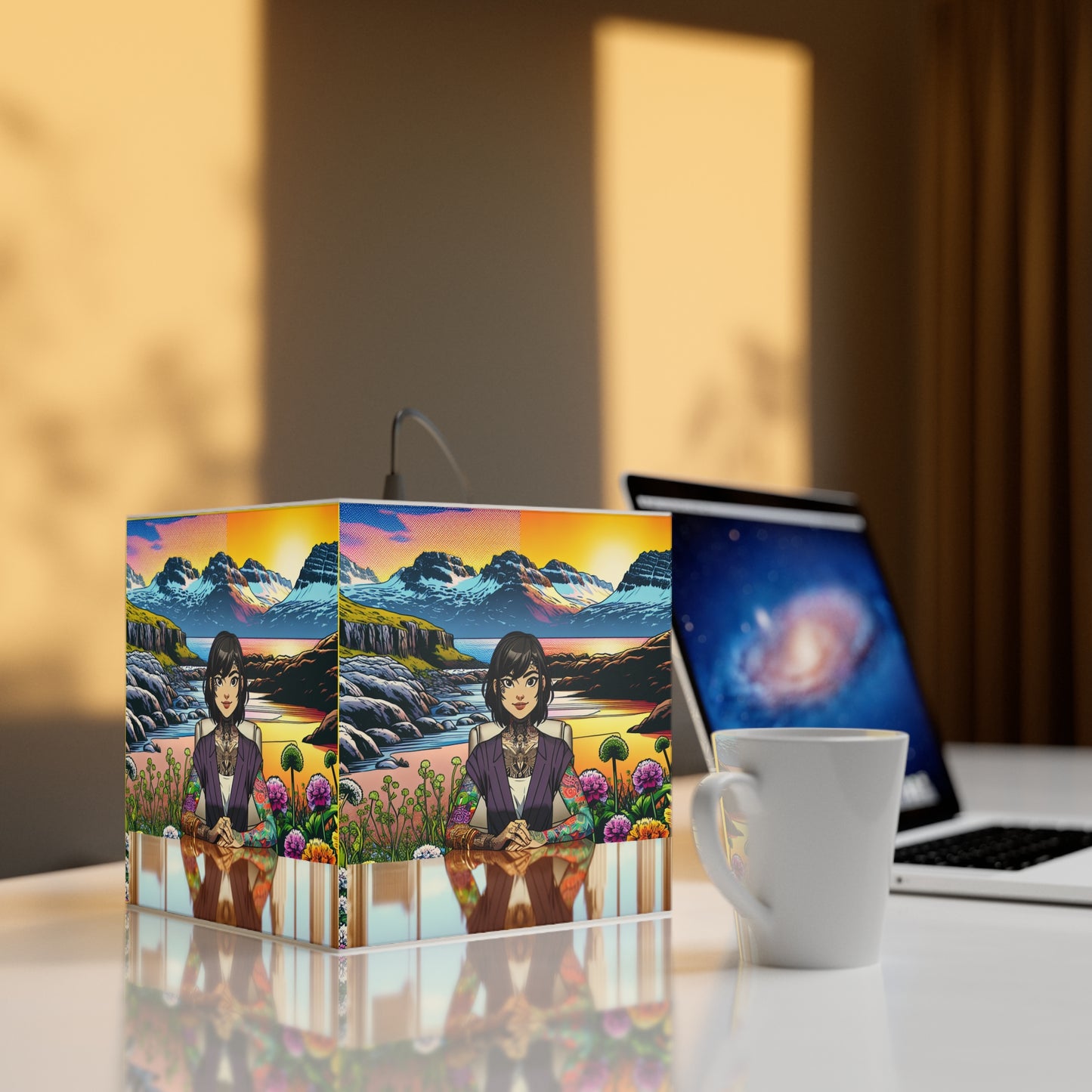 Is It You ? Light Cube Lamp