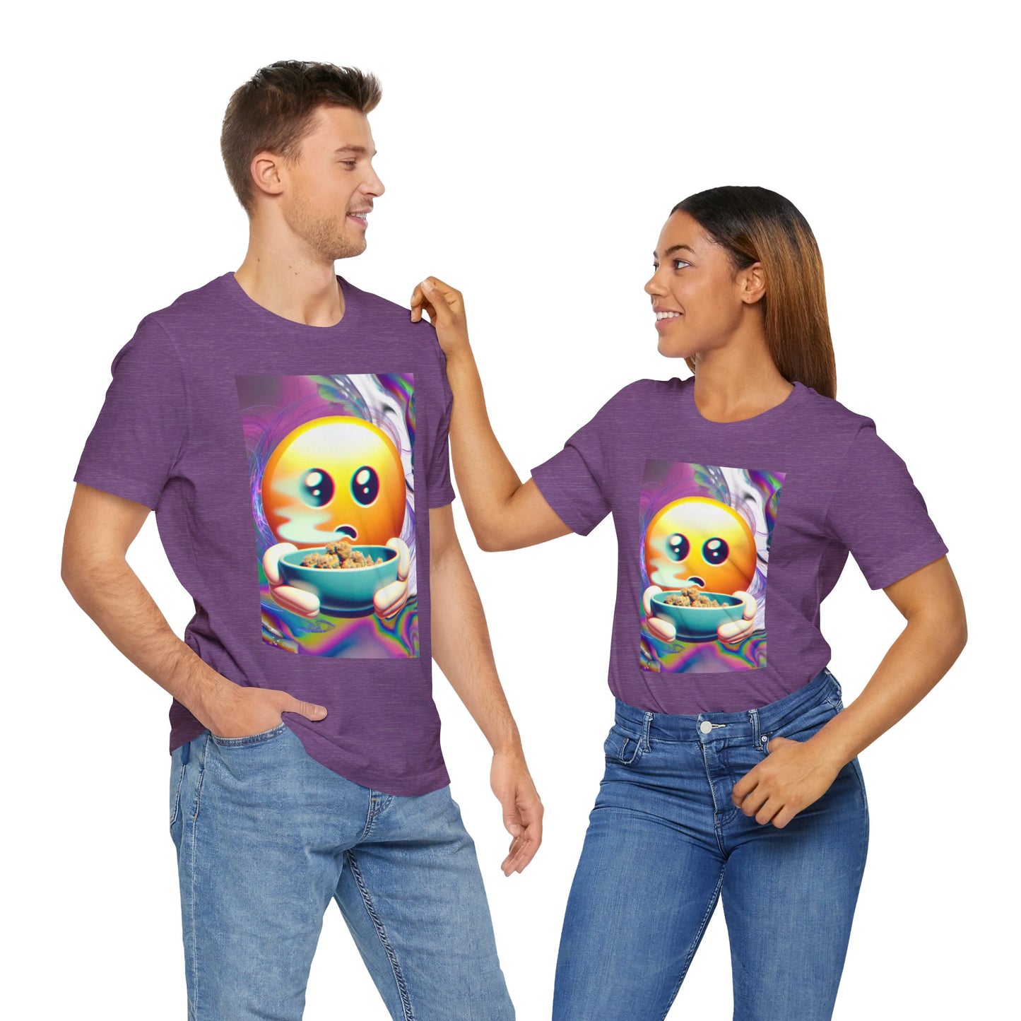 Vibrant Emoji Tee - Perfect for Casual Hangouts and Celebrations