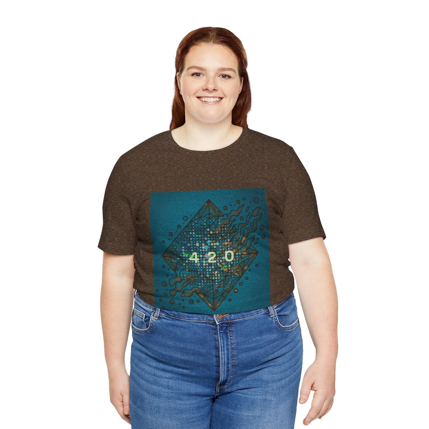 420 Graphic Unisex Jersey Tee - Casual Vibe for Celebrations
