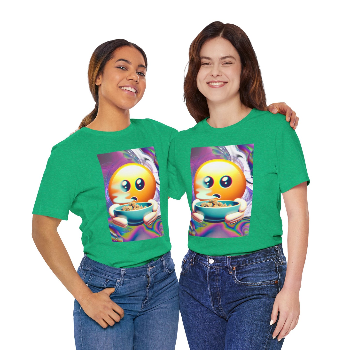 Vibrant Emoji Tee - Perfect for Casual Hangouts and Celebrations