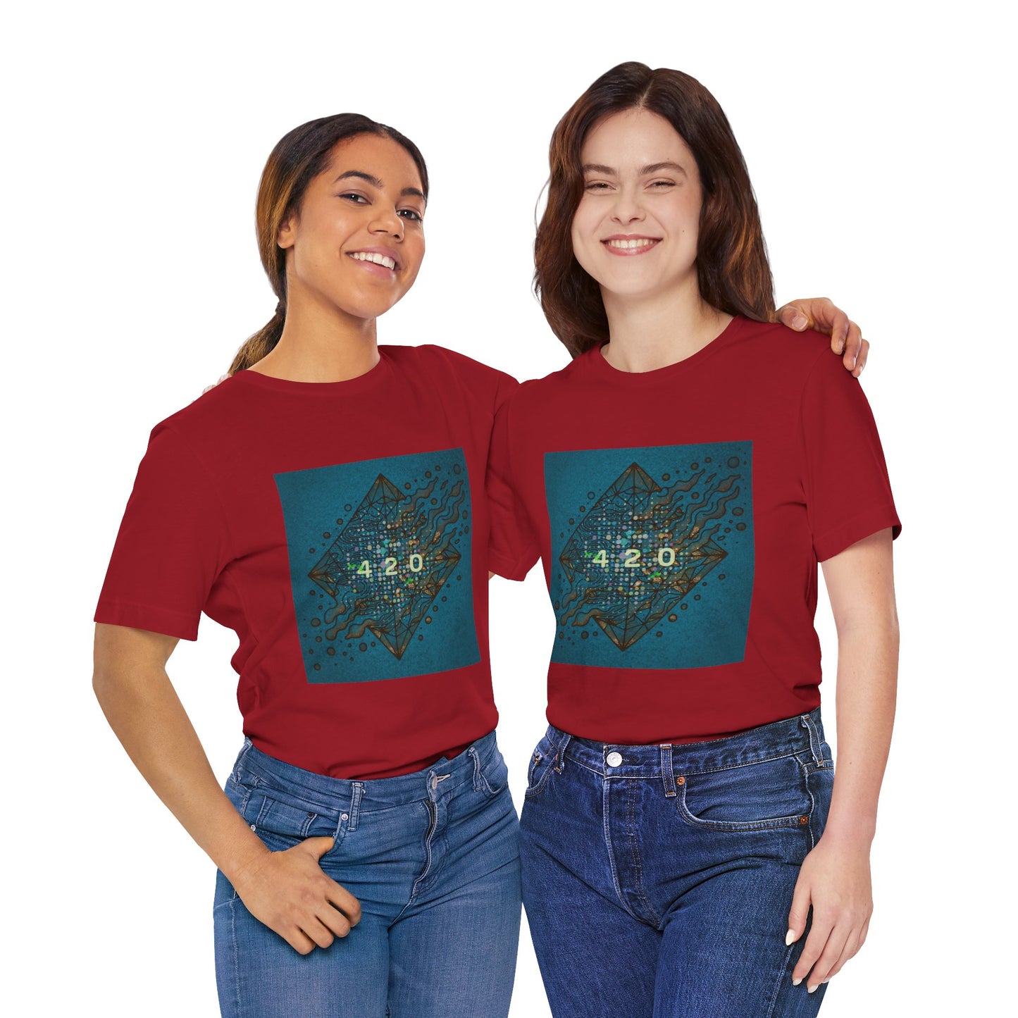 420 Graphic Unisex Jersey Tee - Casual Vibe for Celebrations