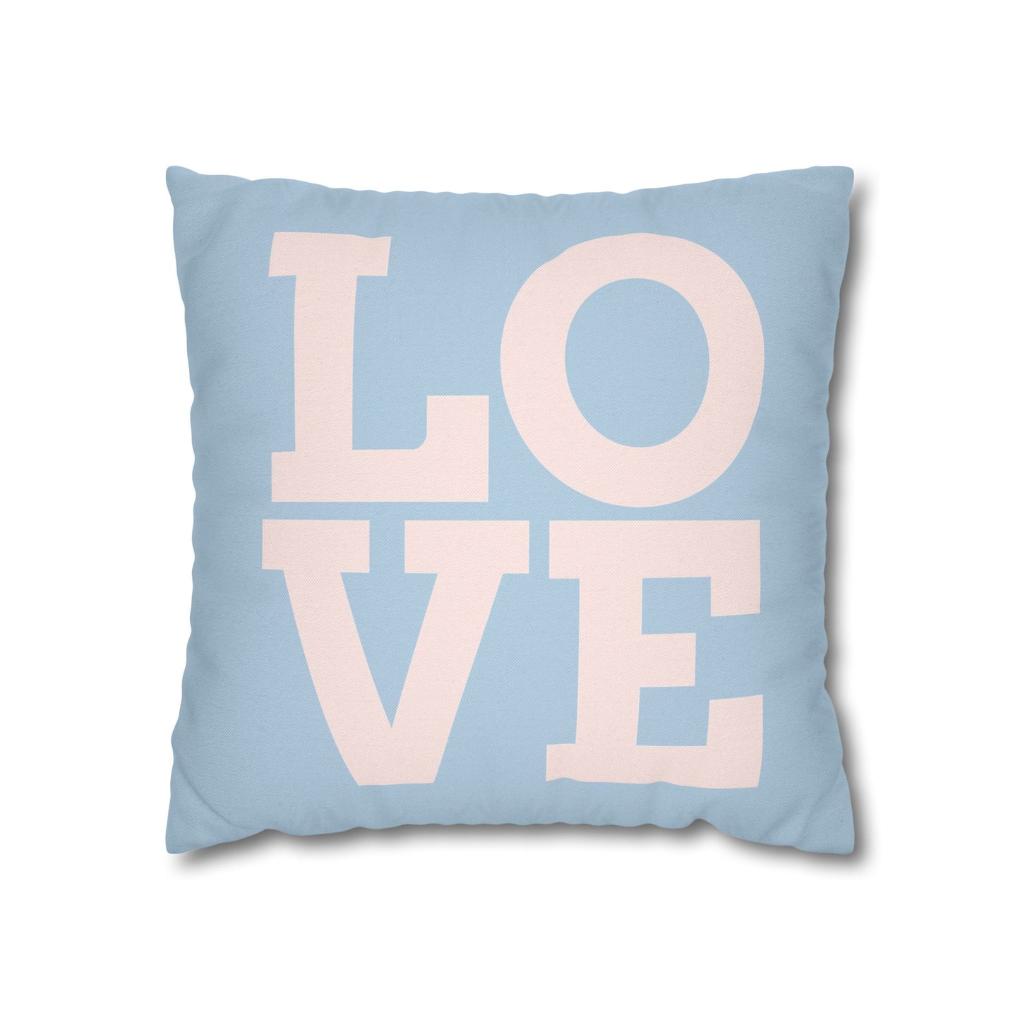 Spun Polyester Square Pillowcase