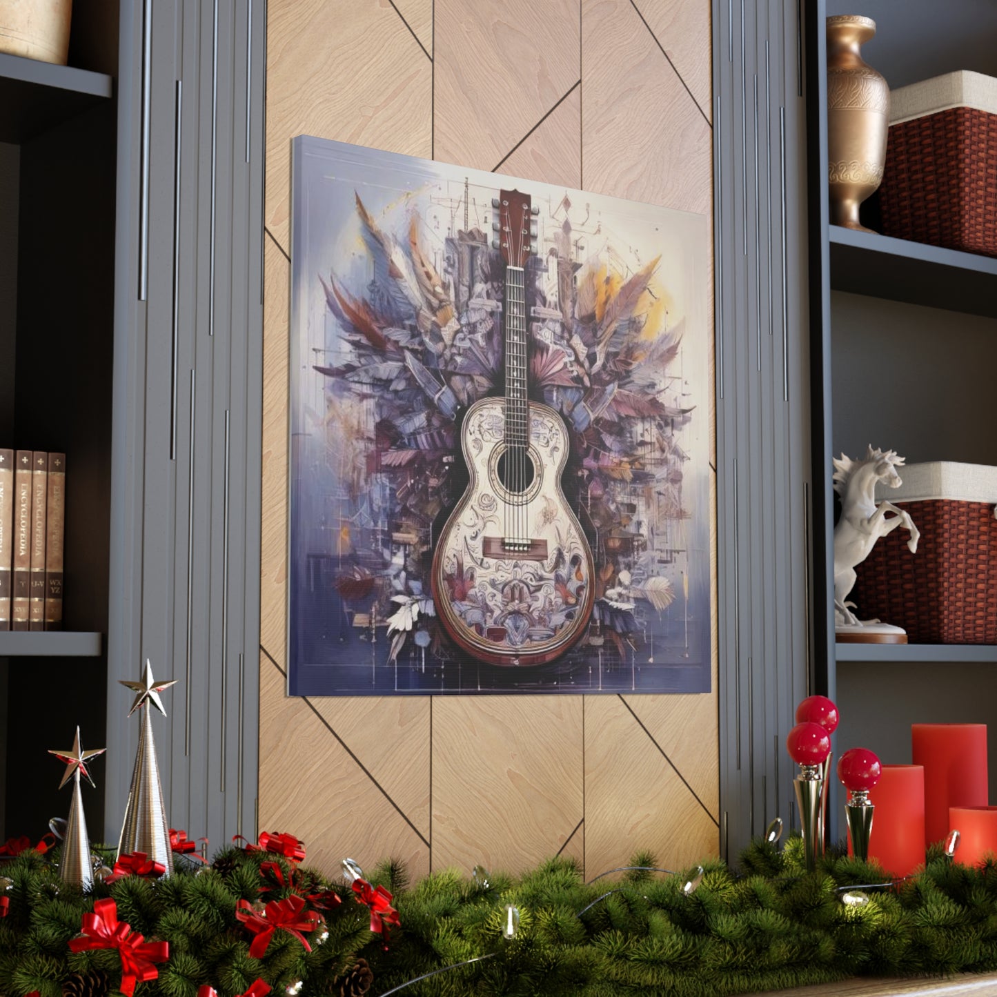 Canvas Gallery Wraps Art Decor Print on Cotton Fabric