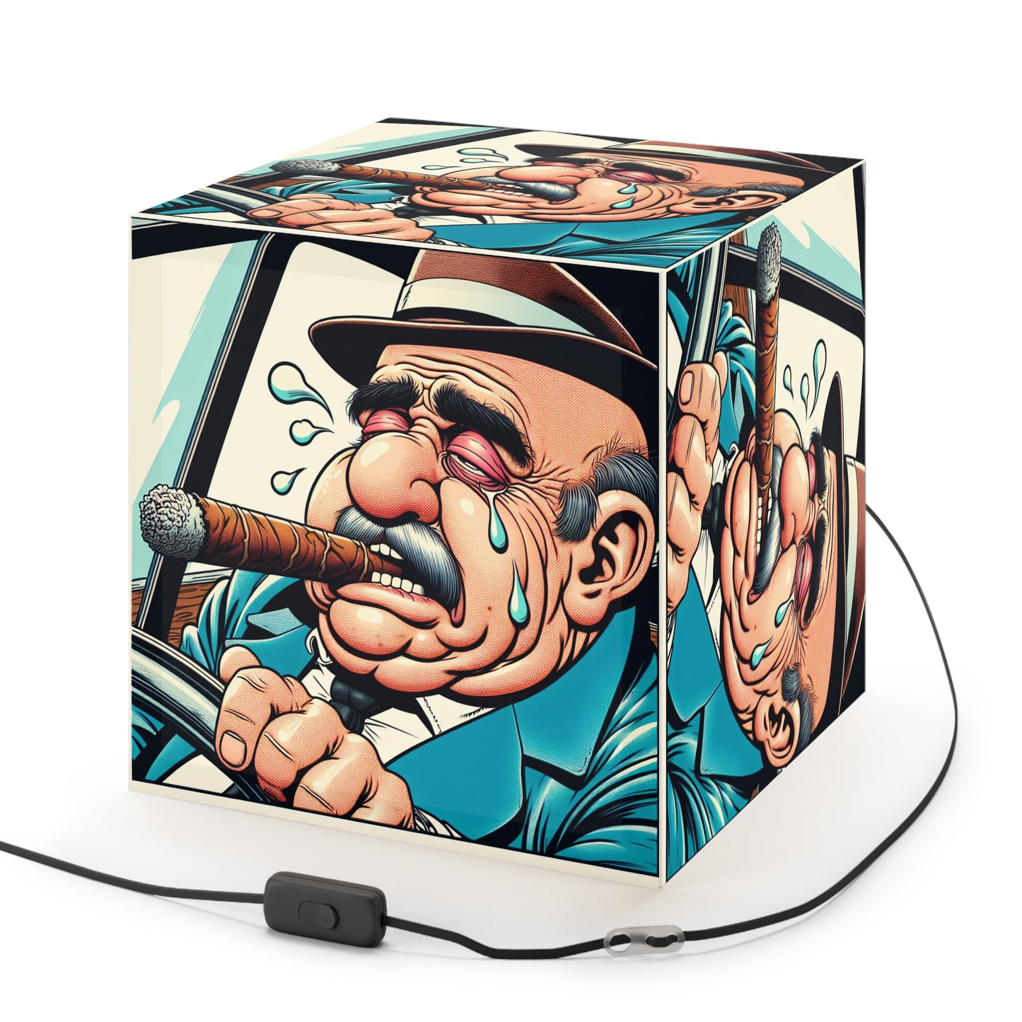 Uncle Joe Light Cube Lamp