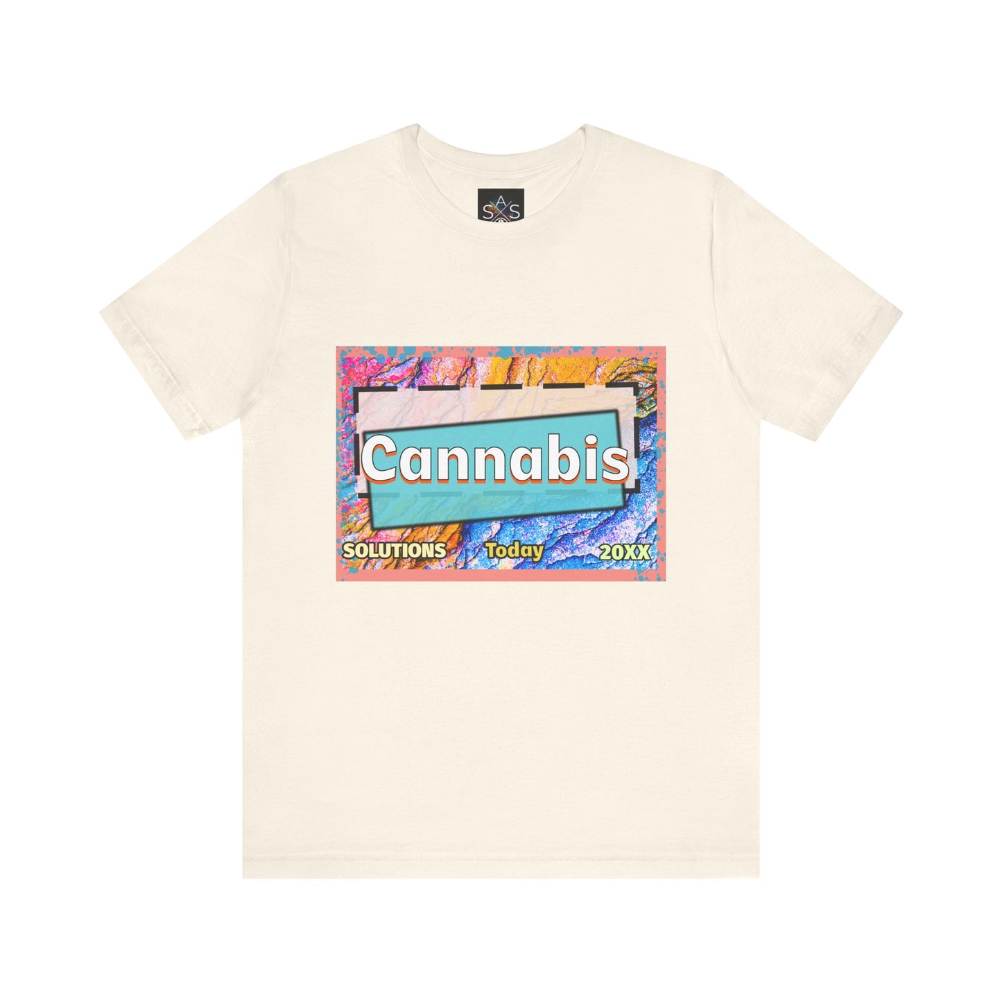 Trendy Cannabis Solutions Tee - Unisex Jersey Short Sleeve T-Shirt