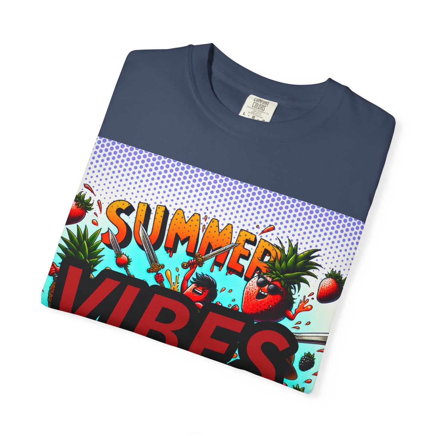 Summer Vibes Unisex Garment-Dyed T-Shirt