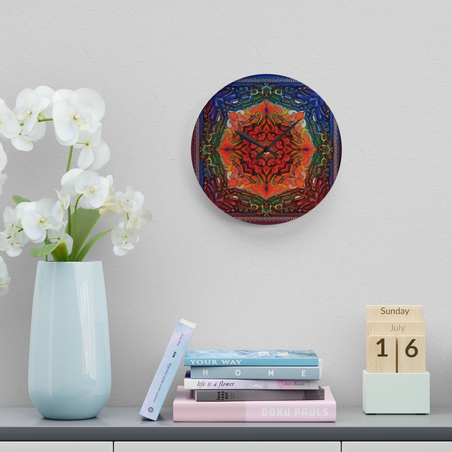 Ani Acrylic Wall Clock