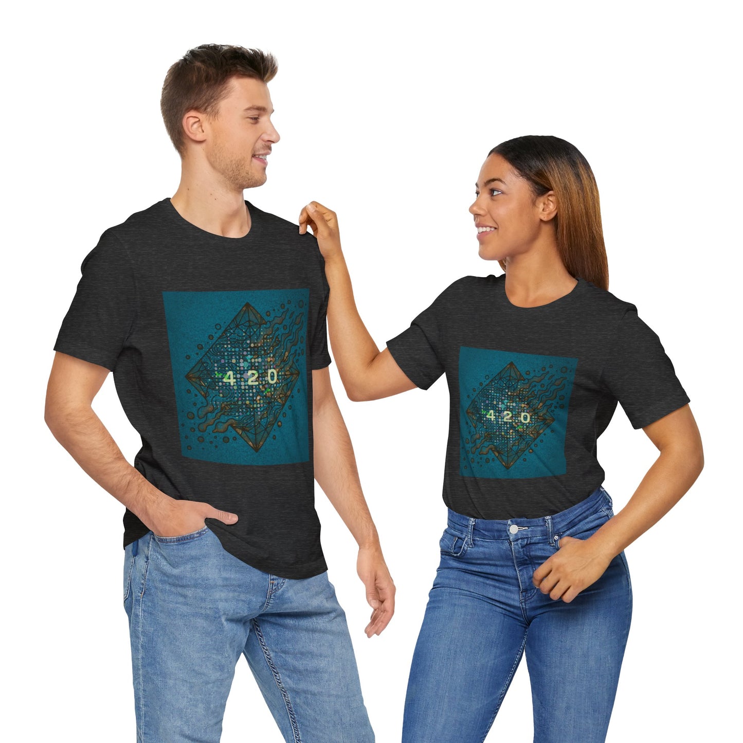 420 Graphic Unisex Jersey Tee - Casual Vibe for Celebrations