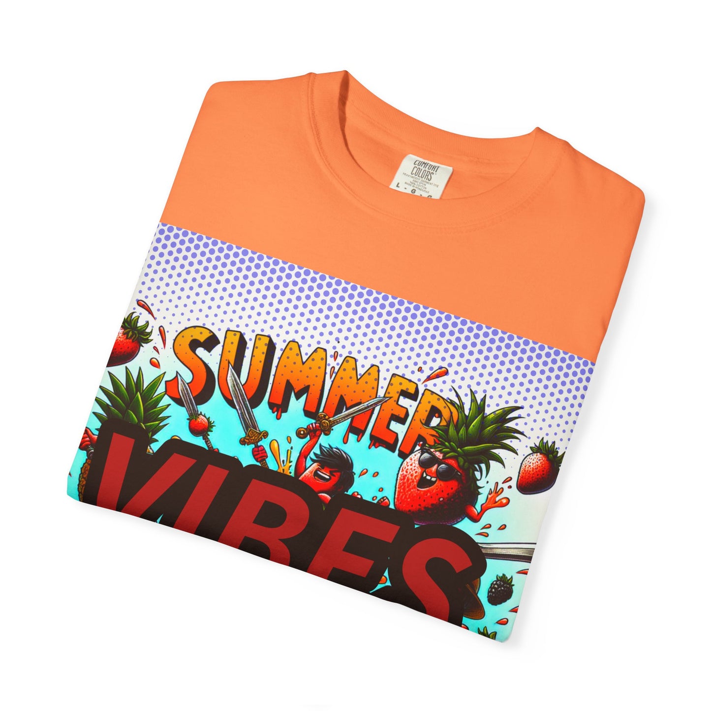 Summer Vibes Unisex Garment-Dyed T-Shirt