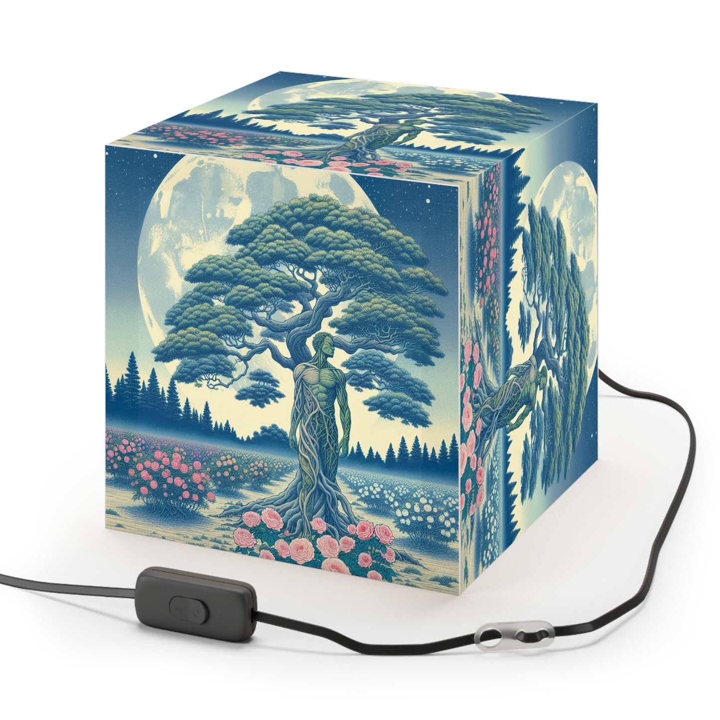 Simple Alluring Style HIM Light Cube Lamp