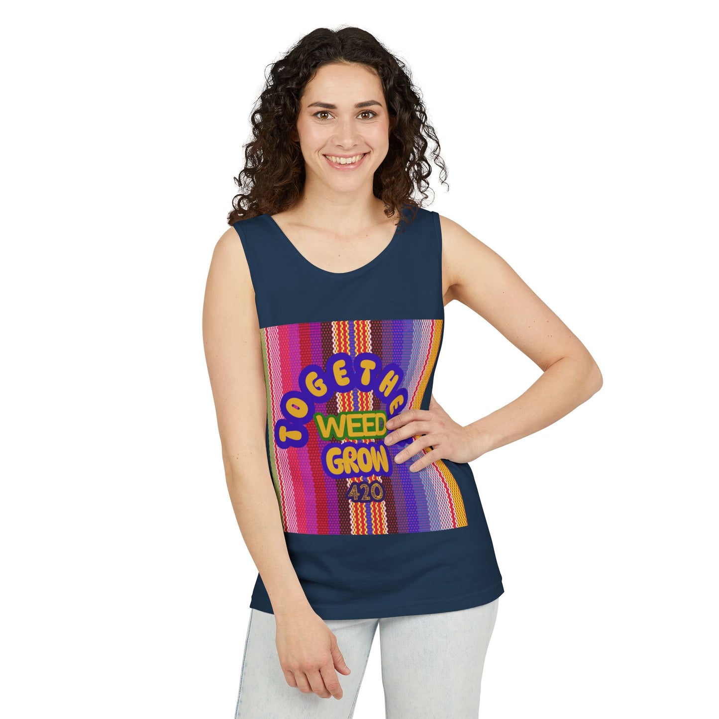 Together We Grow Unisex Tank Top - 420 Celebration Apparel