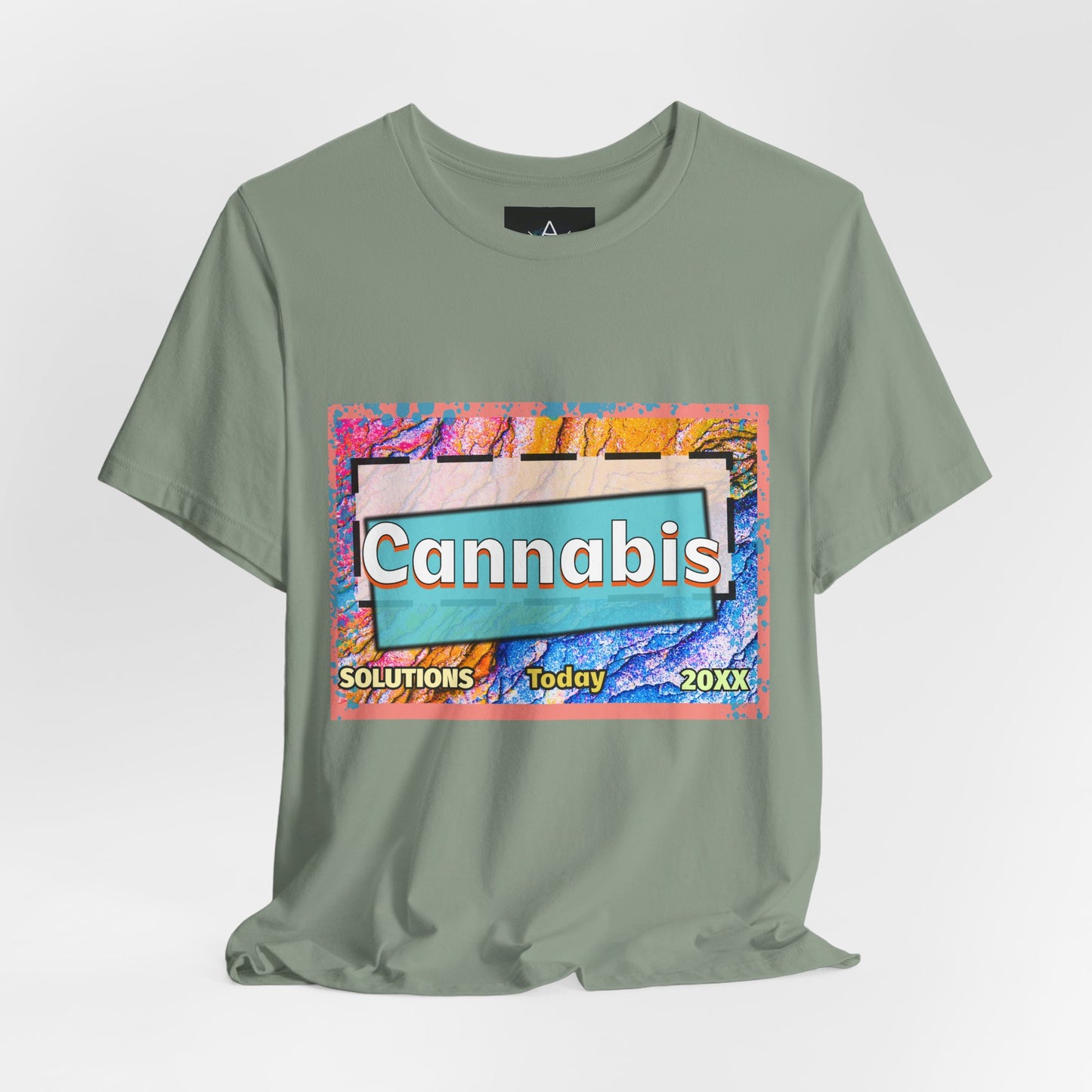 Trendy Cannabis Solutions Tee - Unisex Jersey Short Sleeve T-Shirt