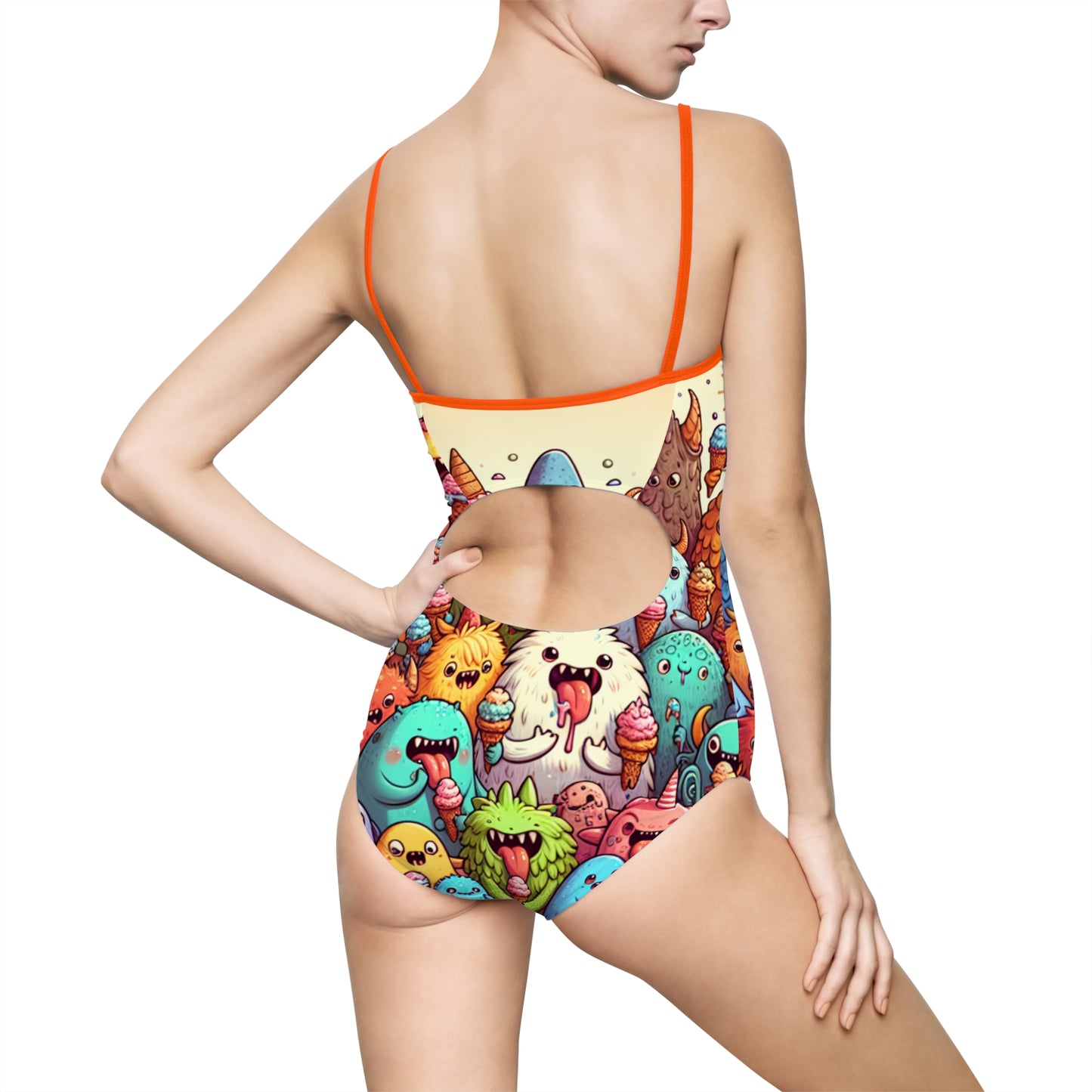 Women's One-piece Swimsuit (AOP)