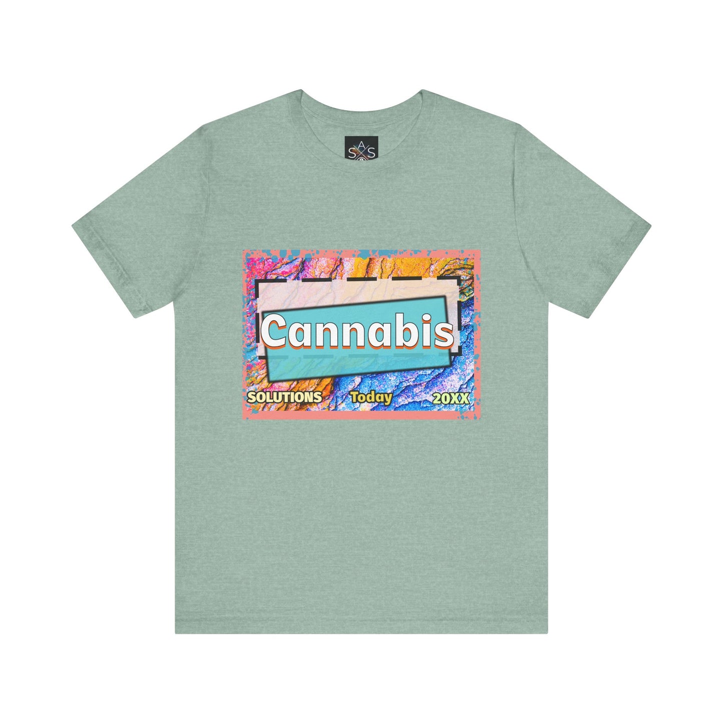 Trendy Cannabis Solutions Tee - Unisex Jersey Short Sleeve T-Shirt